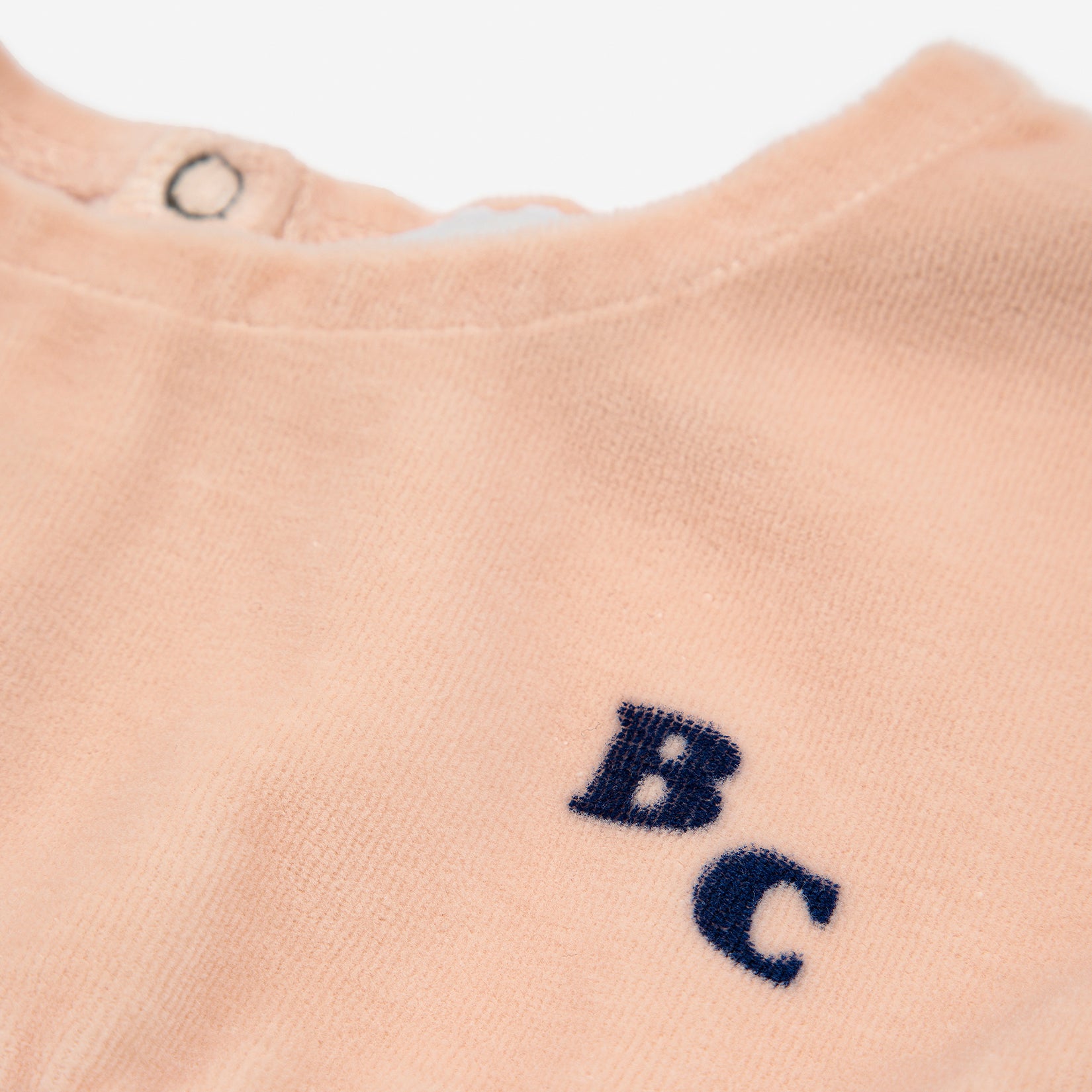 Baby Girls Light Pink Velvet Dress