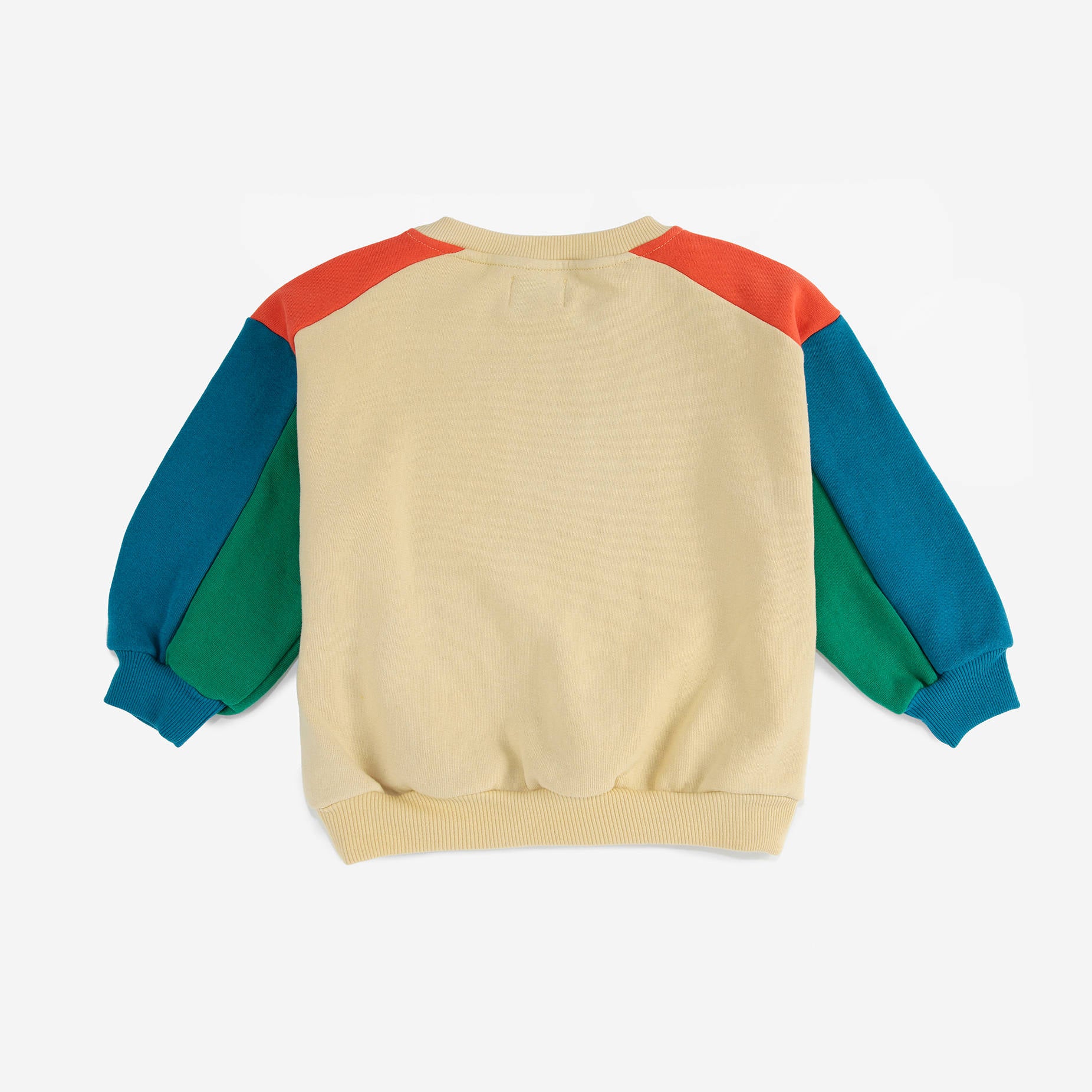 Boys & Girls Beige Logo Cotton Sweatshirt