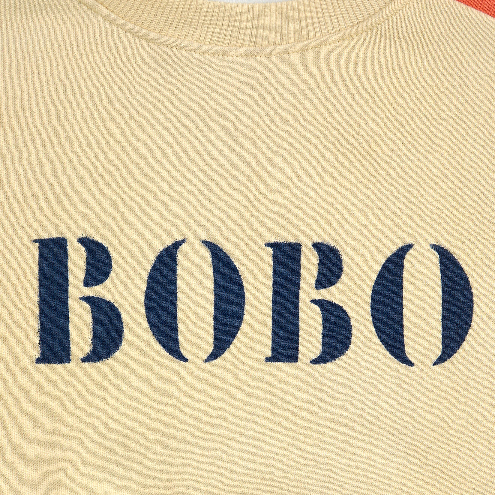 Boys & Girls Beige Logo Cotton Sweatshirt