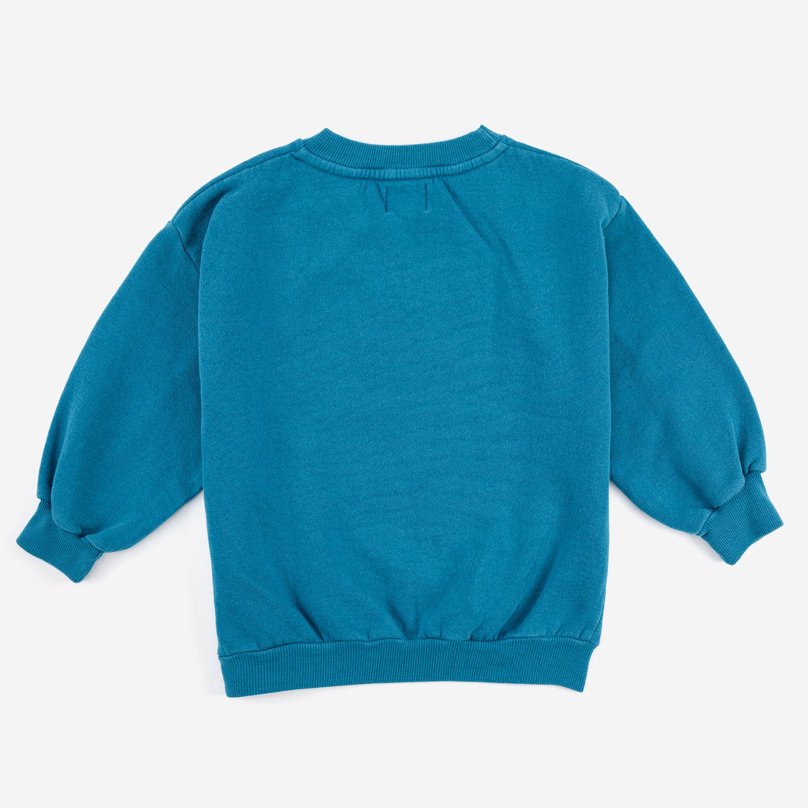Boys & Girls Blue Logo Cotton Sweatshirt