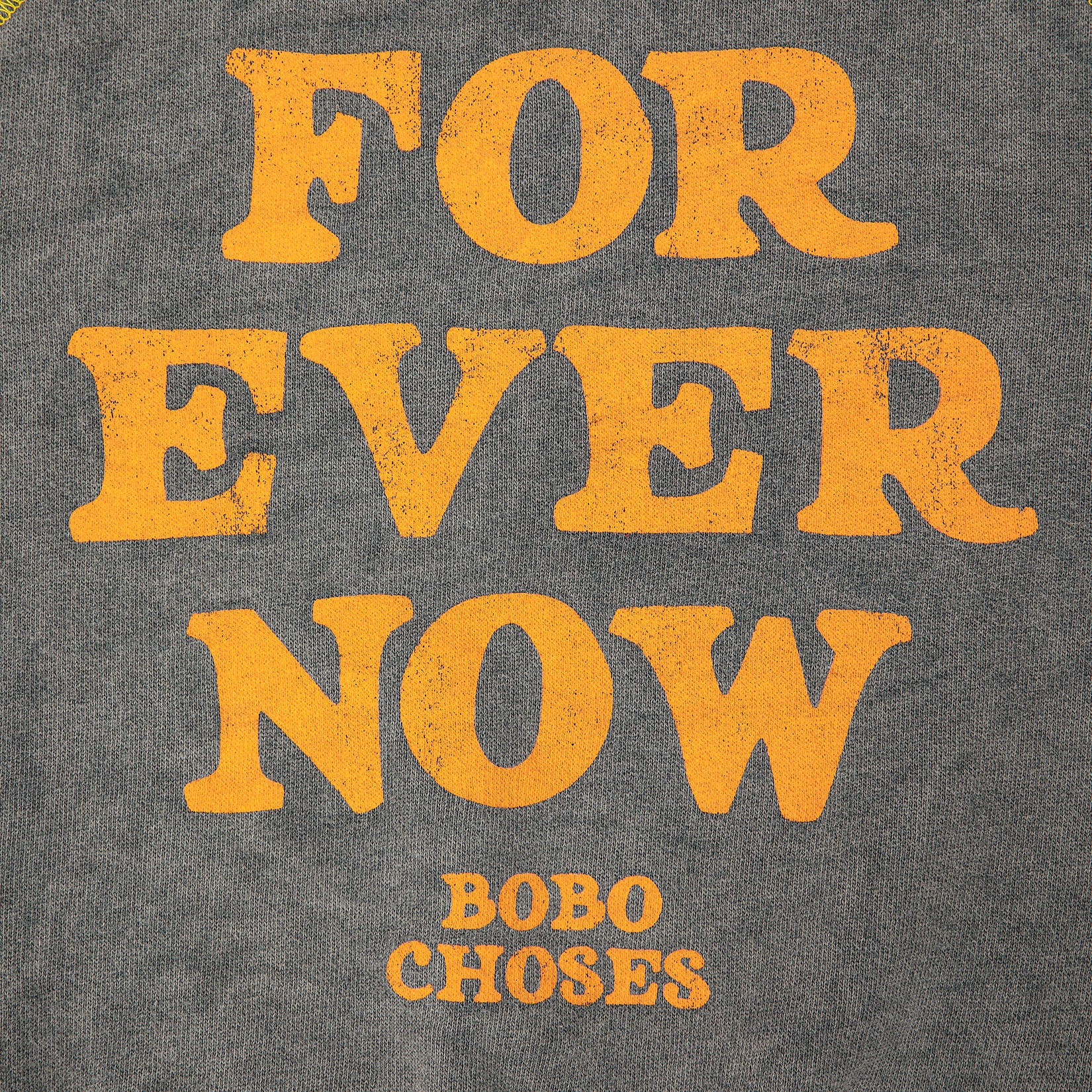 Boys & Girls Grey Logo Cotton Sweatshirt