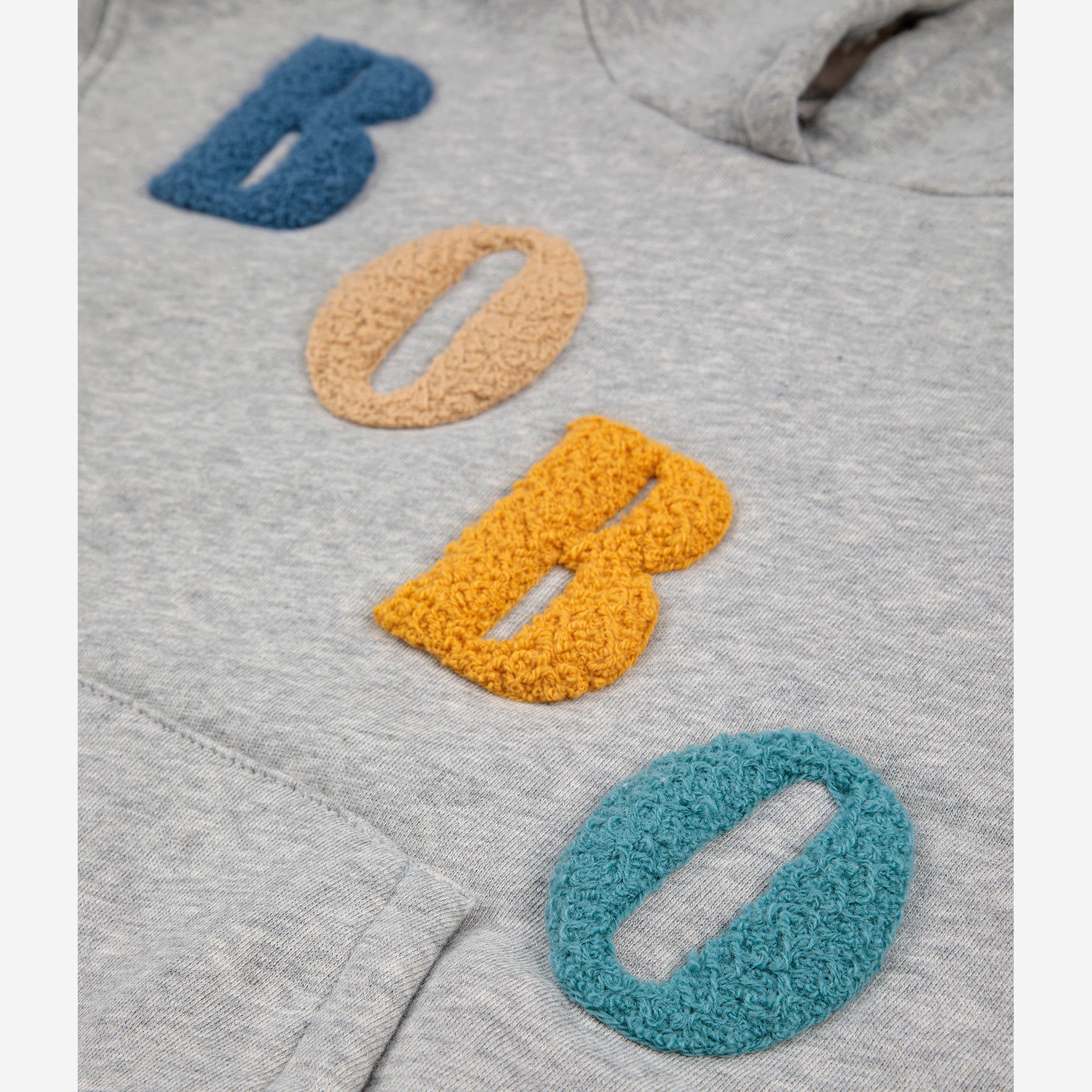 Boys & Girls Grey Logo Hooded Sweatshirt