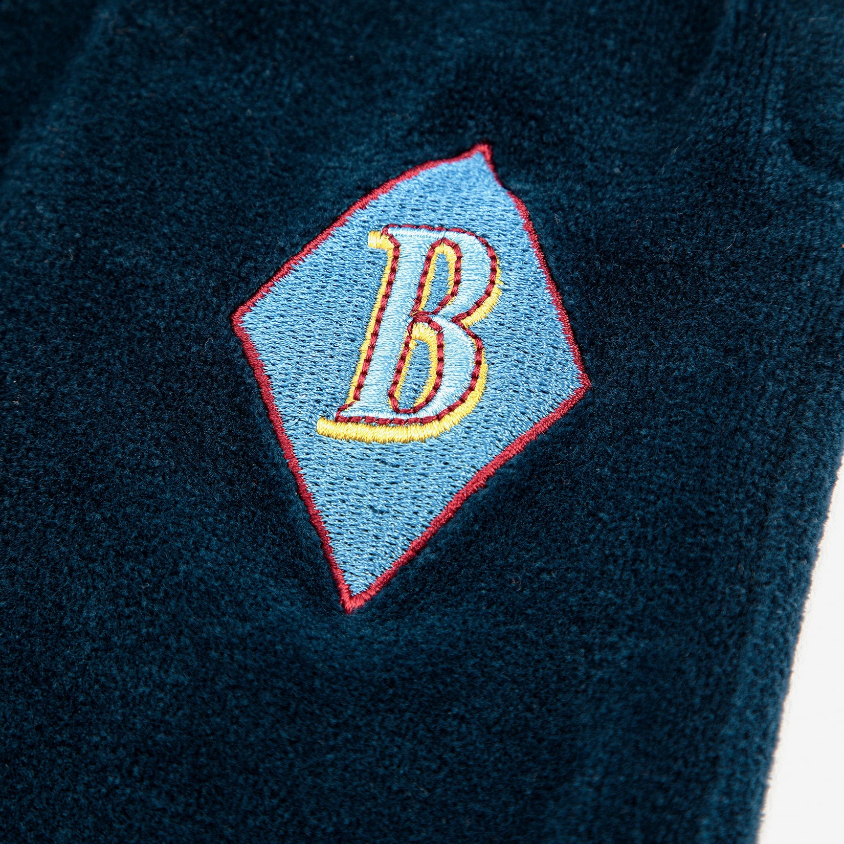 Boys & Girls Blue Velvet Trousers