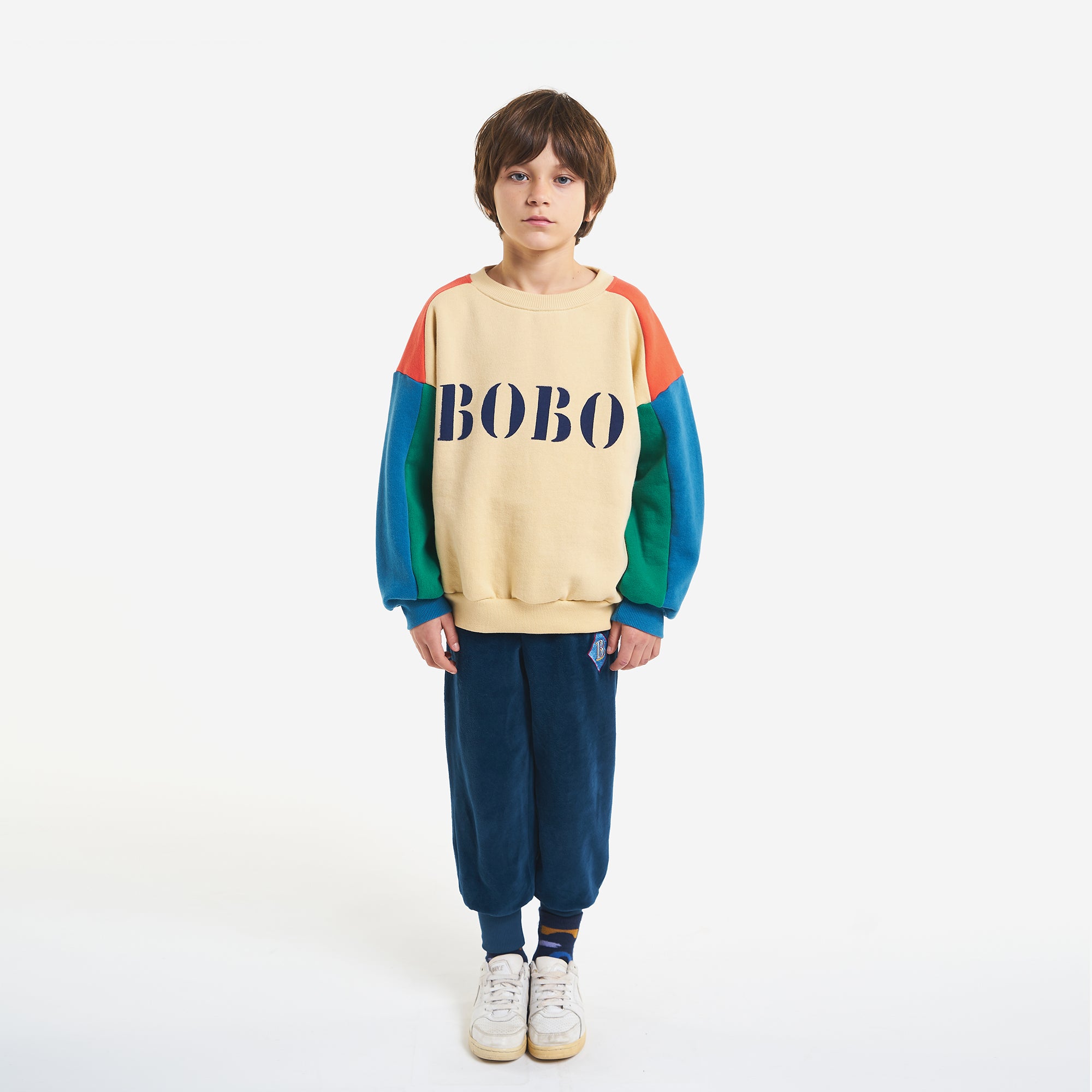 Boys & Girls Blue Velvet Trousers