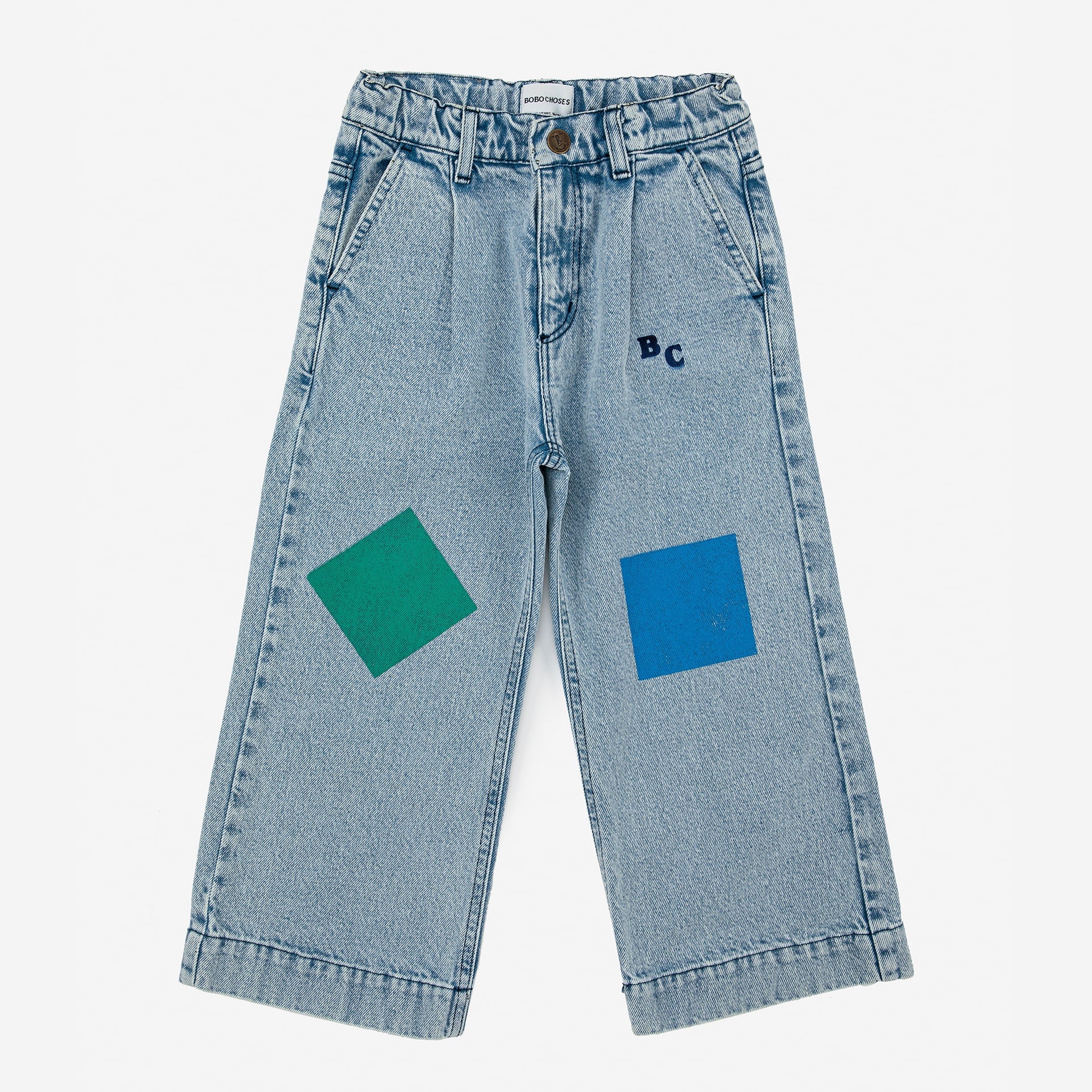 Boys & Girls Light Blue Denim Trousers