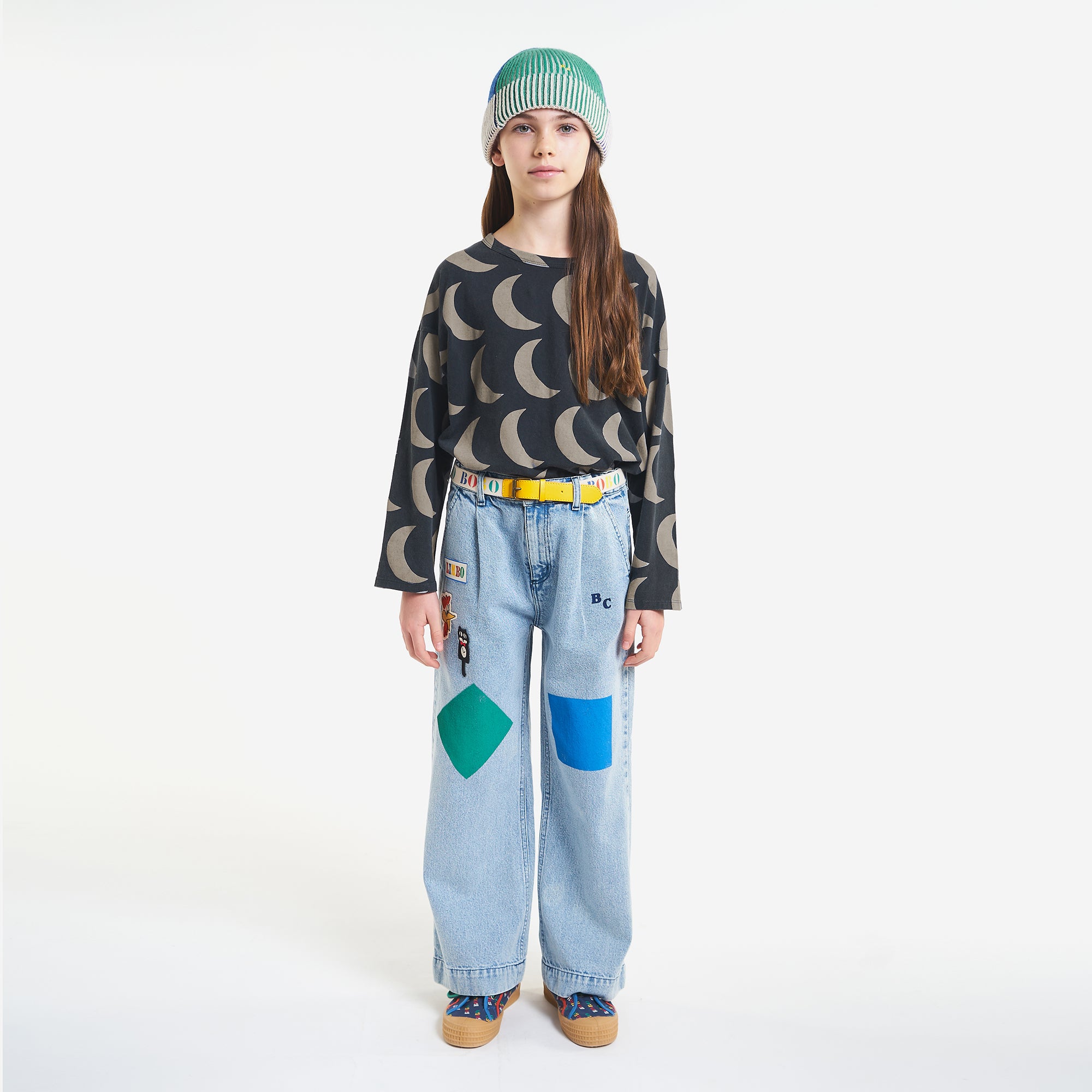 Boys & Girls Light Blue Denim Trousers