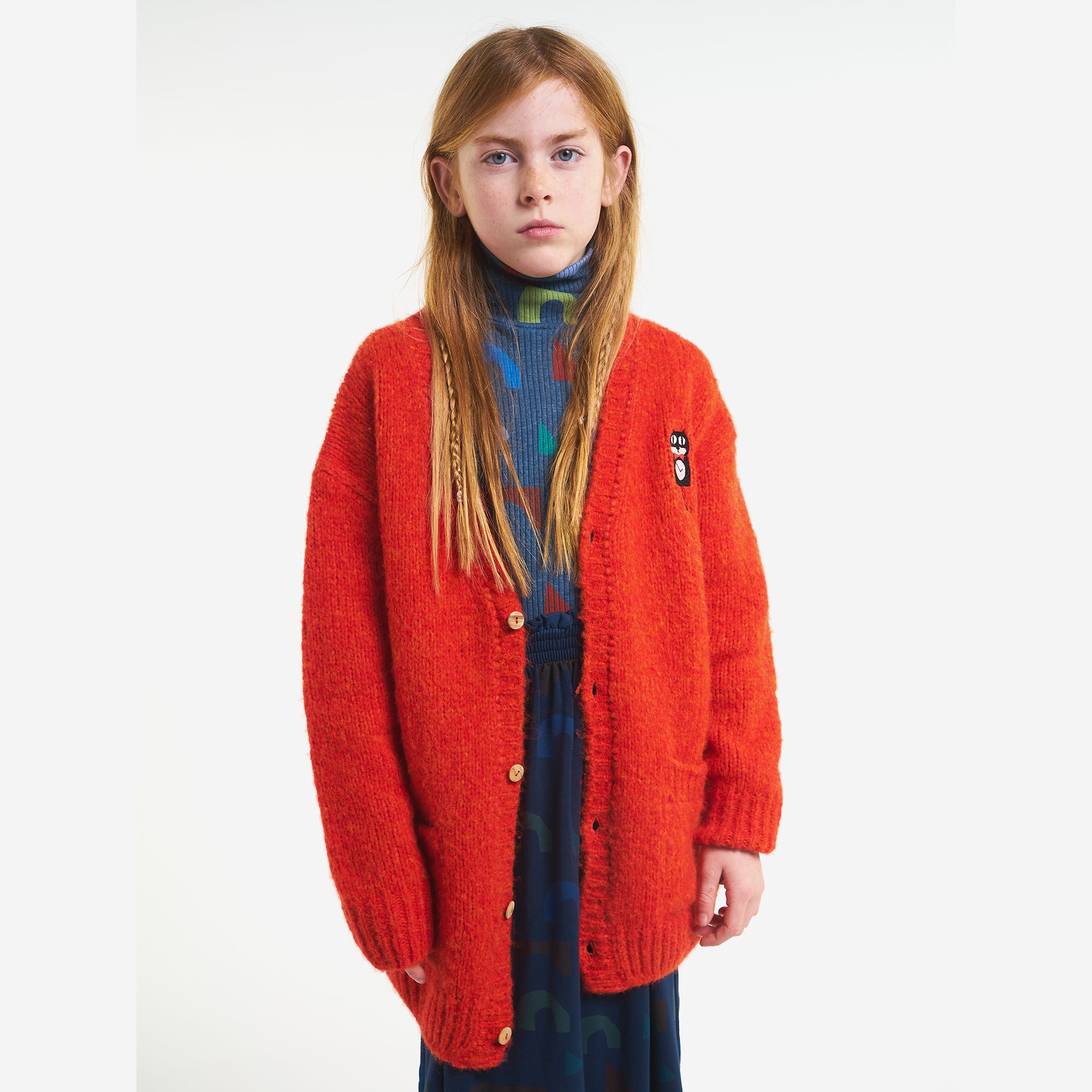 Boys & Girls Red Cardigan