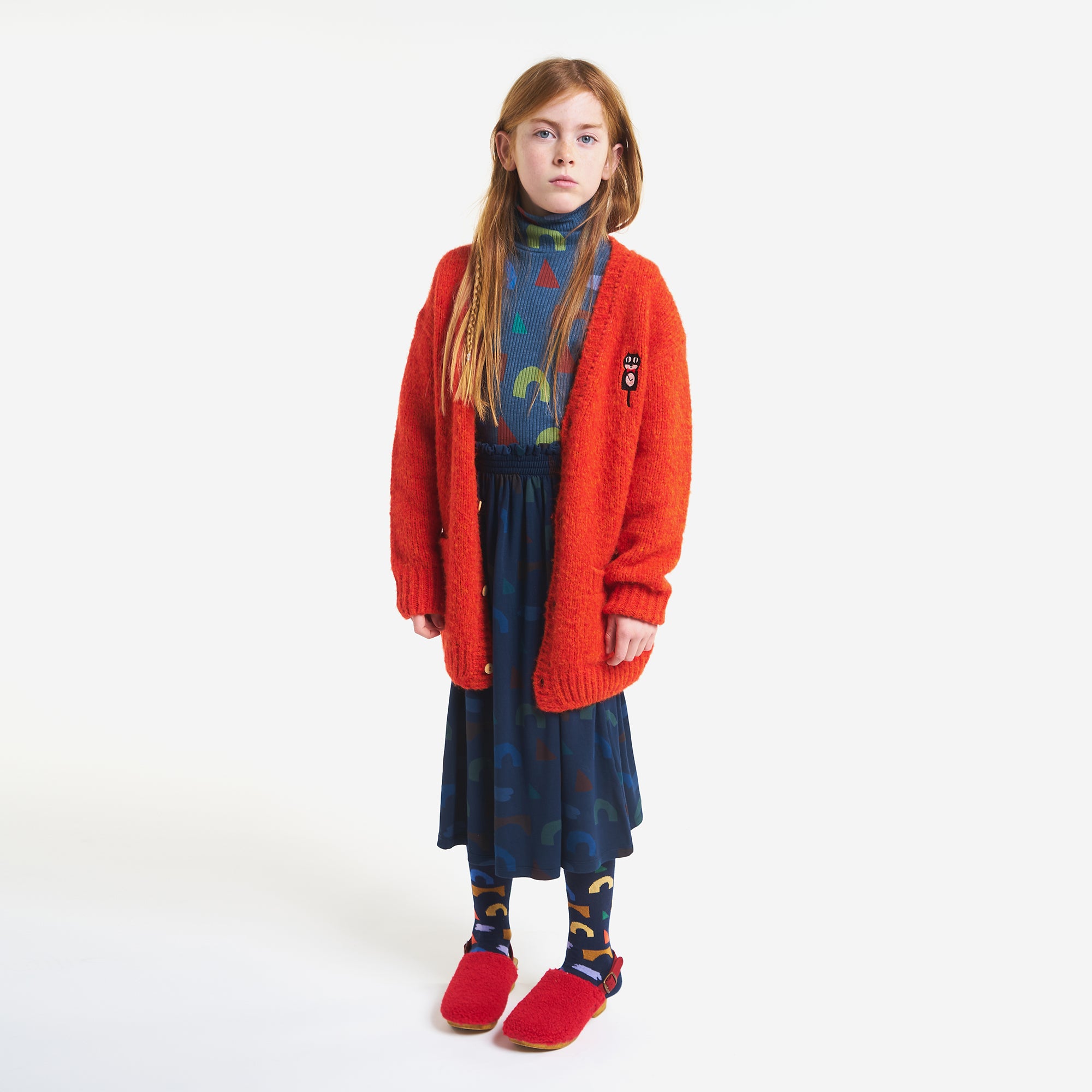 Boys & Girls Red Cardigan