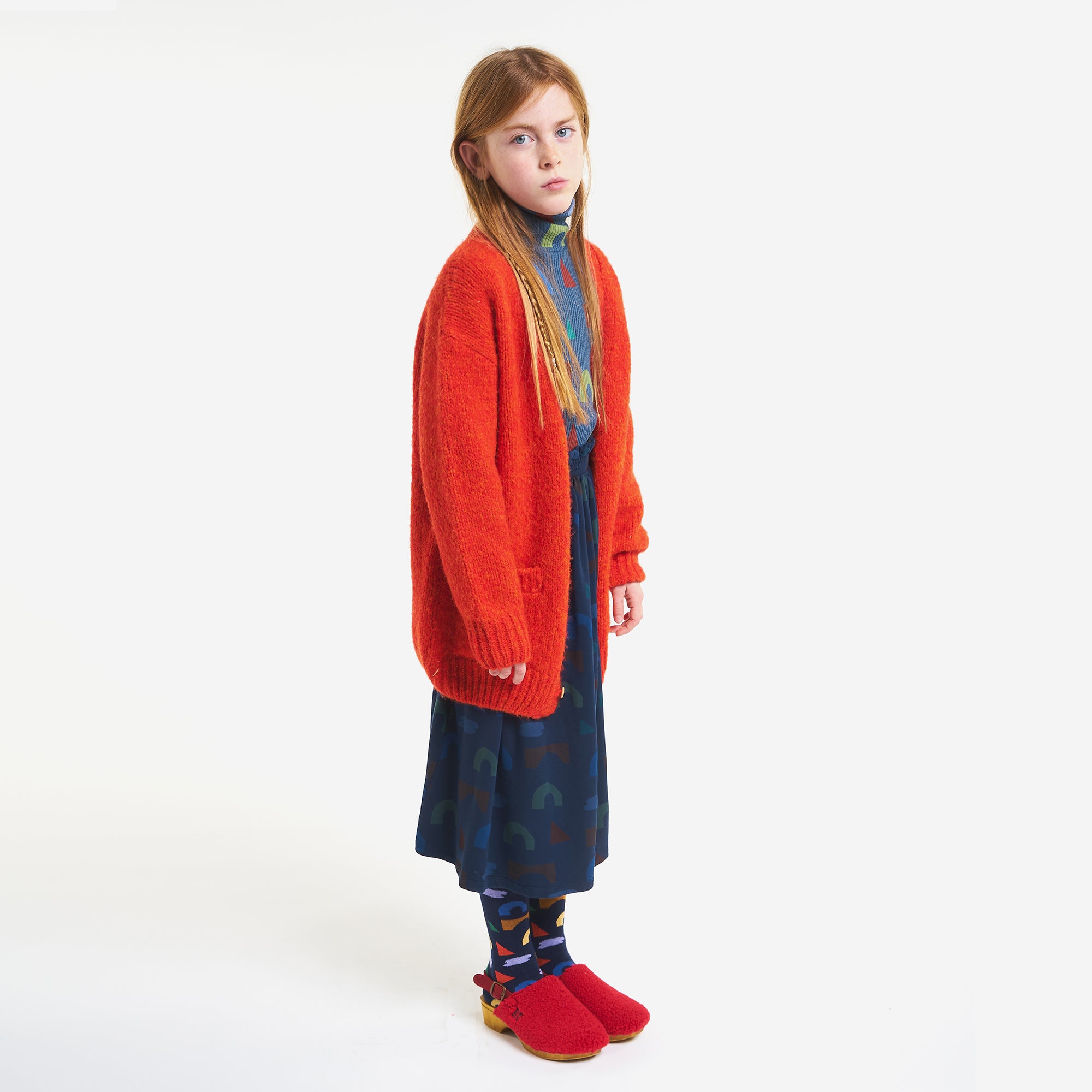 Boys & Girls Red Cardigan