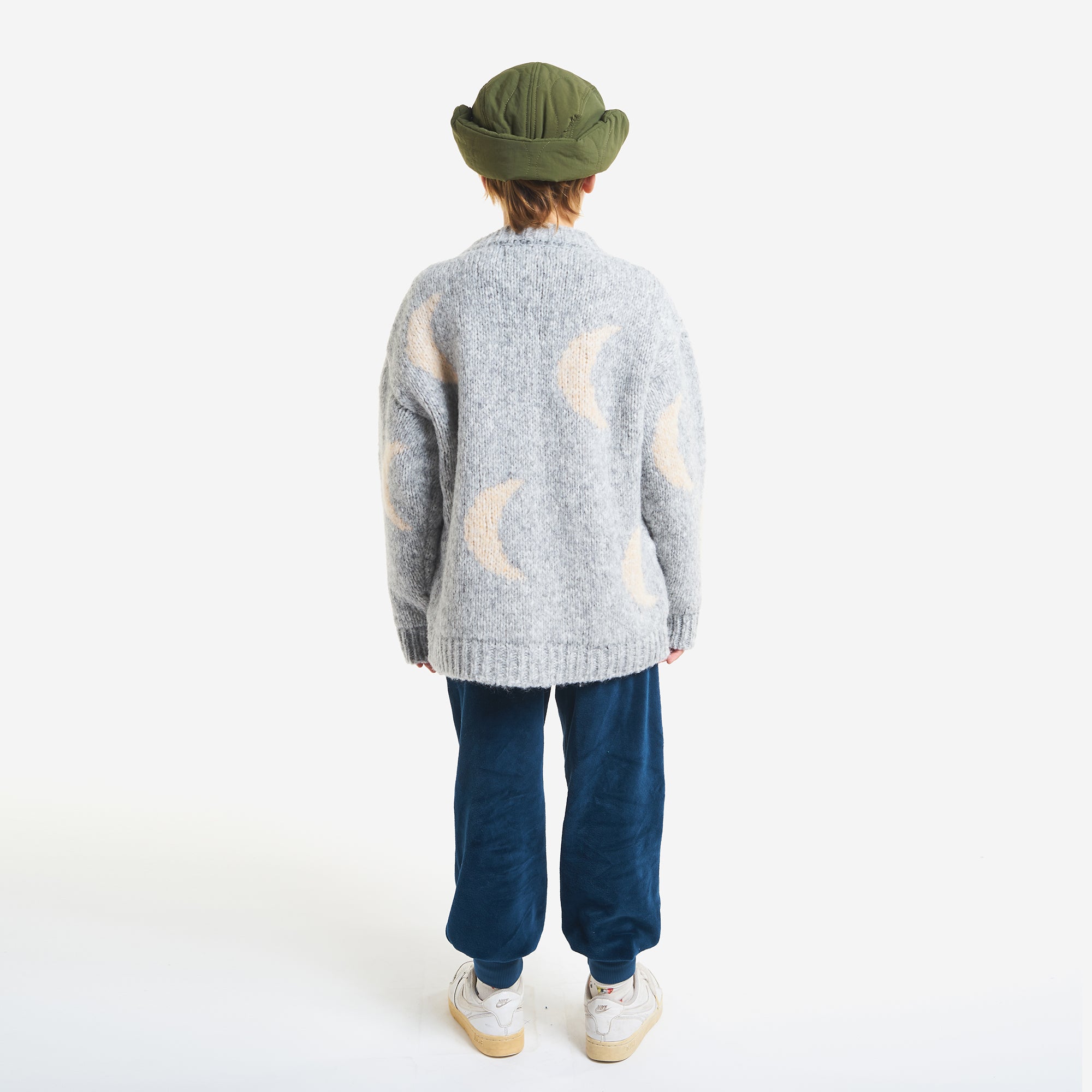 Boys & Girls Grey Moon Cardigan