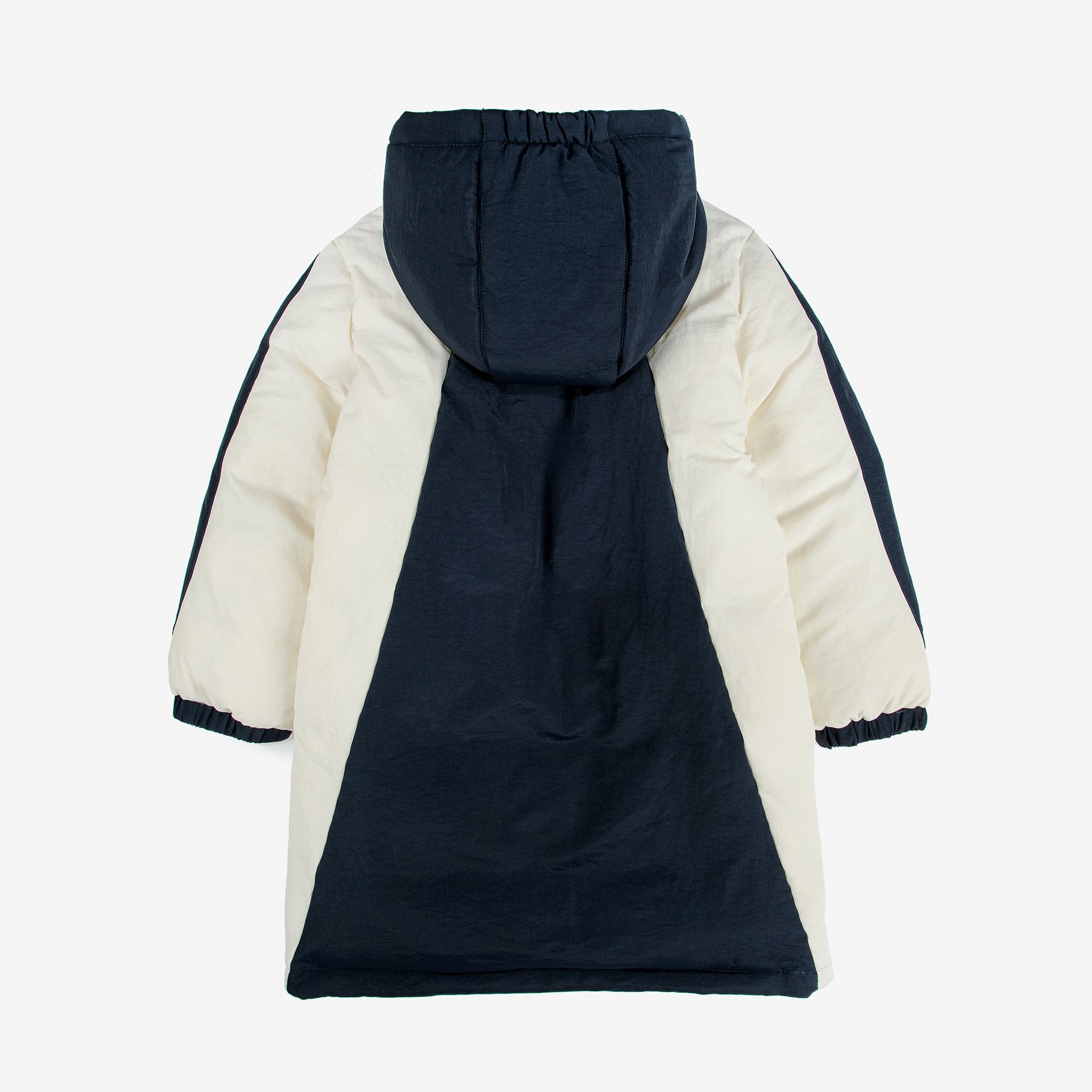 Boys Navy Reversible Padded Coat