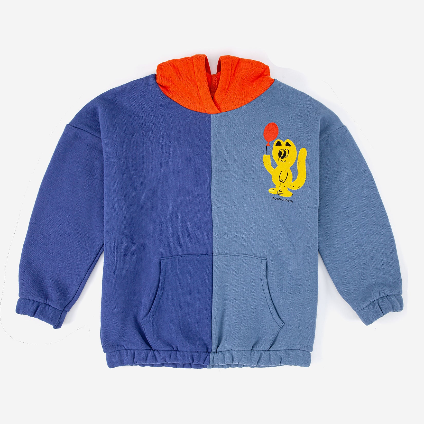 Boys & Girls Blue Hooded Sweatshirt