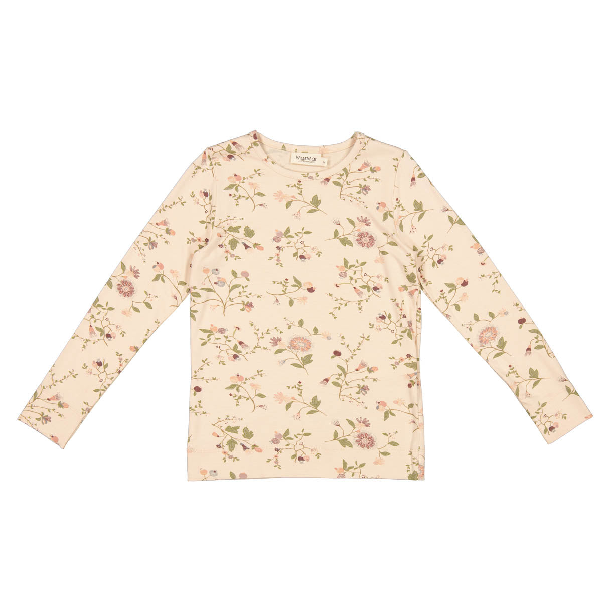 Girls Light Pink Floral T-Shirt