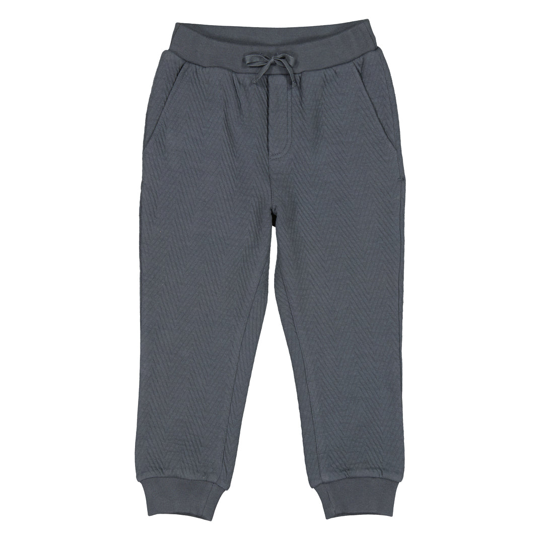 Boys & Girls Blue Cotton Trousers