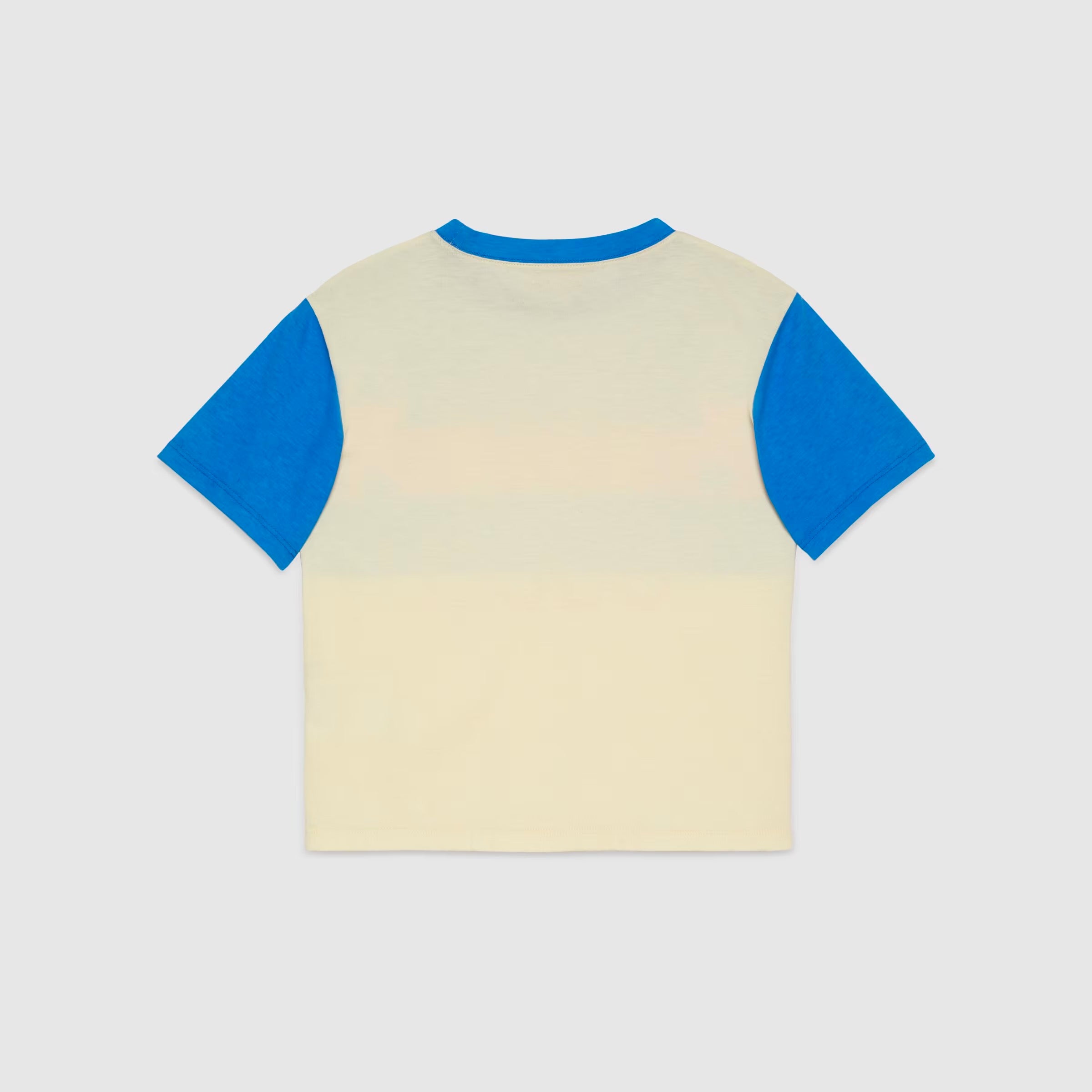 Boys & Girls Blue Logo Cotton T-Shirt