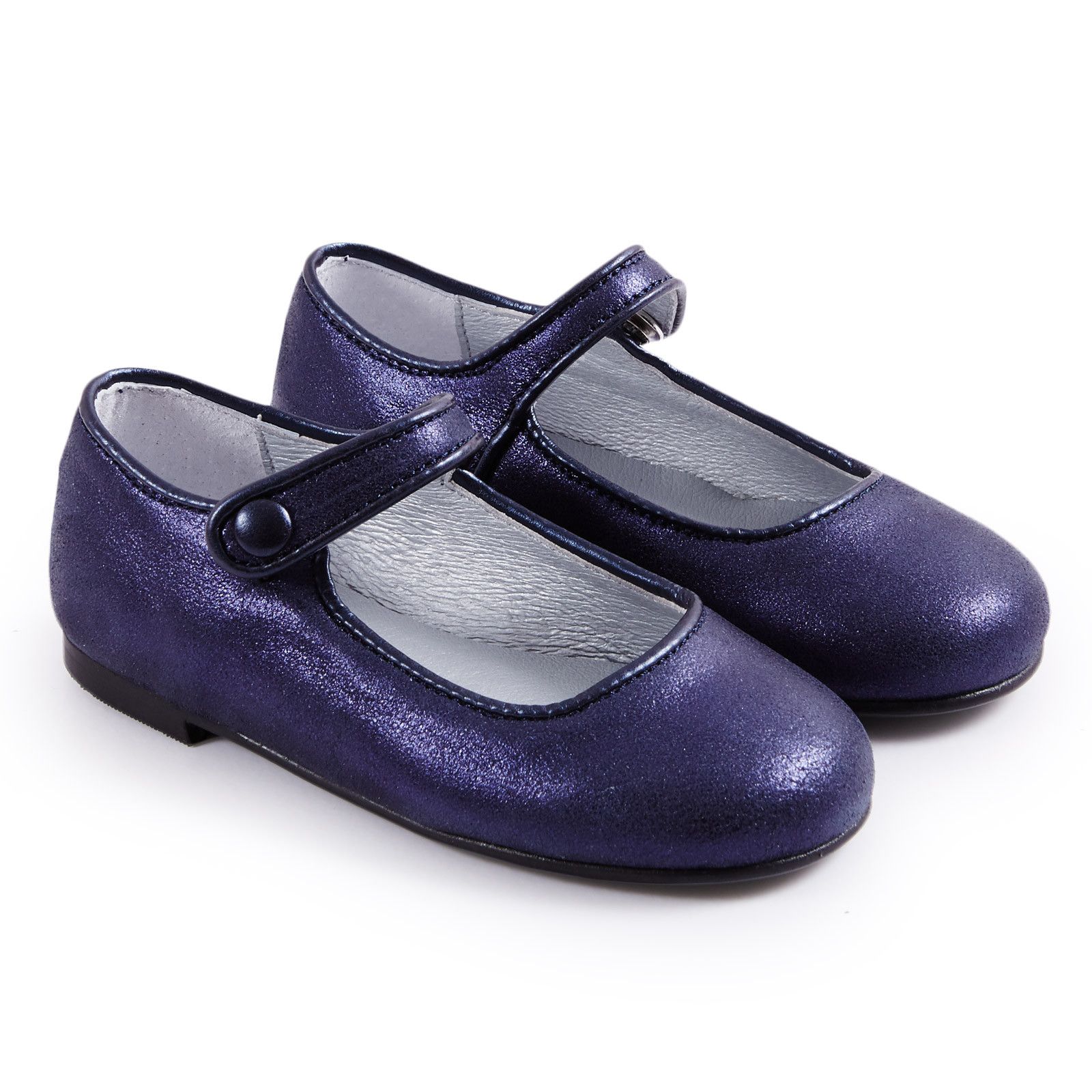 Baby Girls Navy Blue Pre-Walker Shoes - CÉMAROSE | Children's Fashion Store - 1