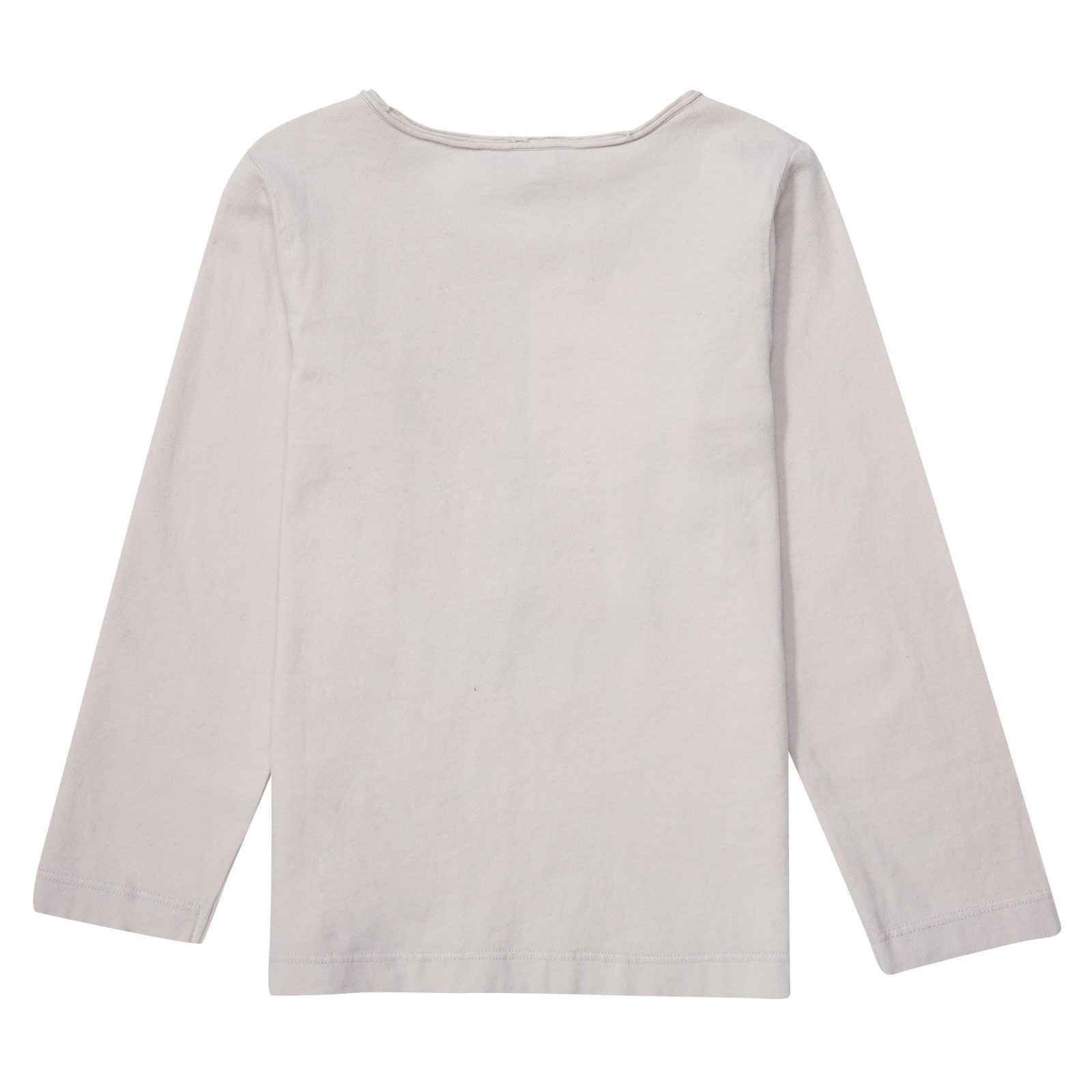 Boys Light Grey Anchor Dots Logo Cotton T-shirt - CÉMAROSE | Children's Fashion Store - 2