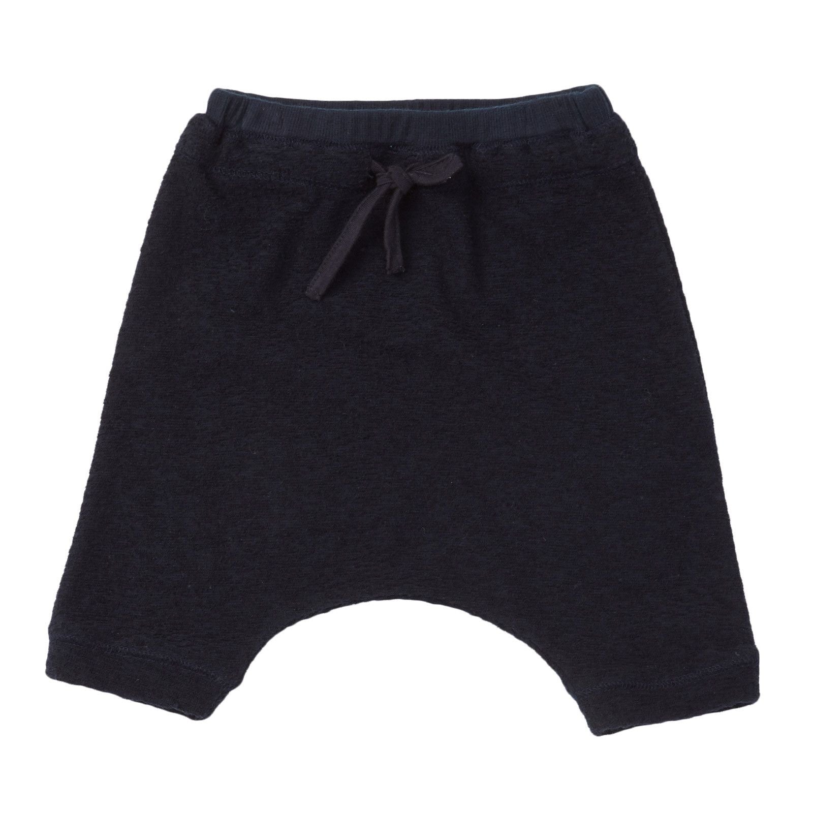 Baby Navy Blue Bow Trims Cotton Jersey Trousers - CÉMAROSE | Children's Fashion Store