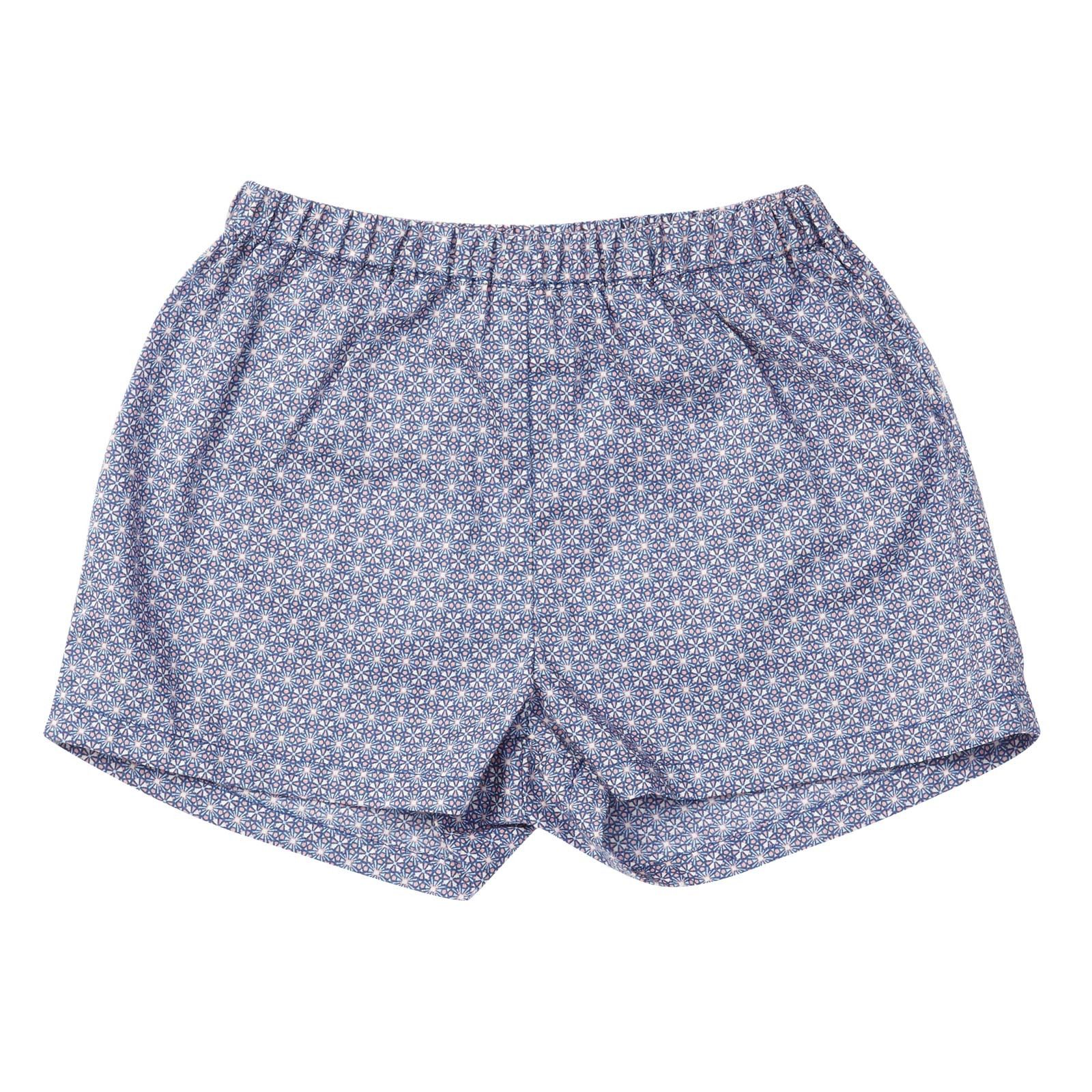 Baby Purple Star Printed Woven Short - CÉMAROSE | Children's Fashion Store