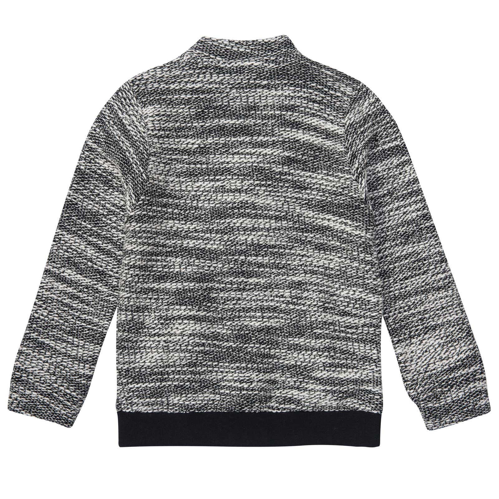 Boys Dark Grey Cardigan With Black Pockets - CÉMAROSE | Children's Fashion Store - 2