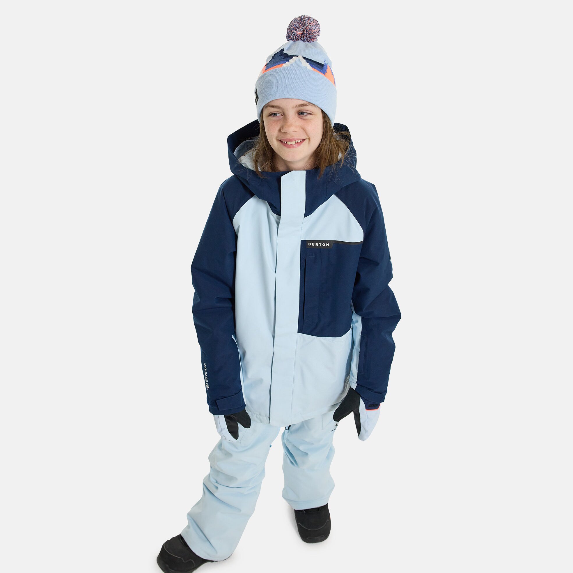 Boys & Girls Blue  "Gore-Tex" Snow Jacket