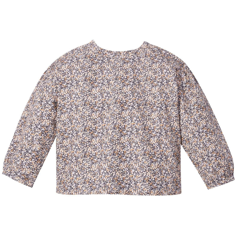 Girls Multicolor Printed Cotton Charnwood Blouse - CÉMAROSE | Children's Fashion Store - 2