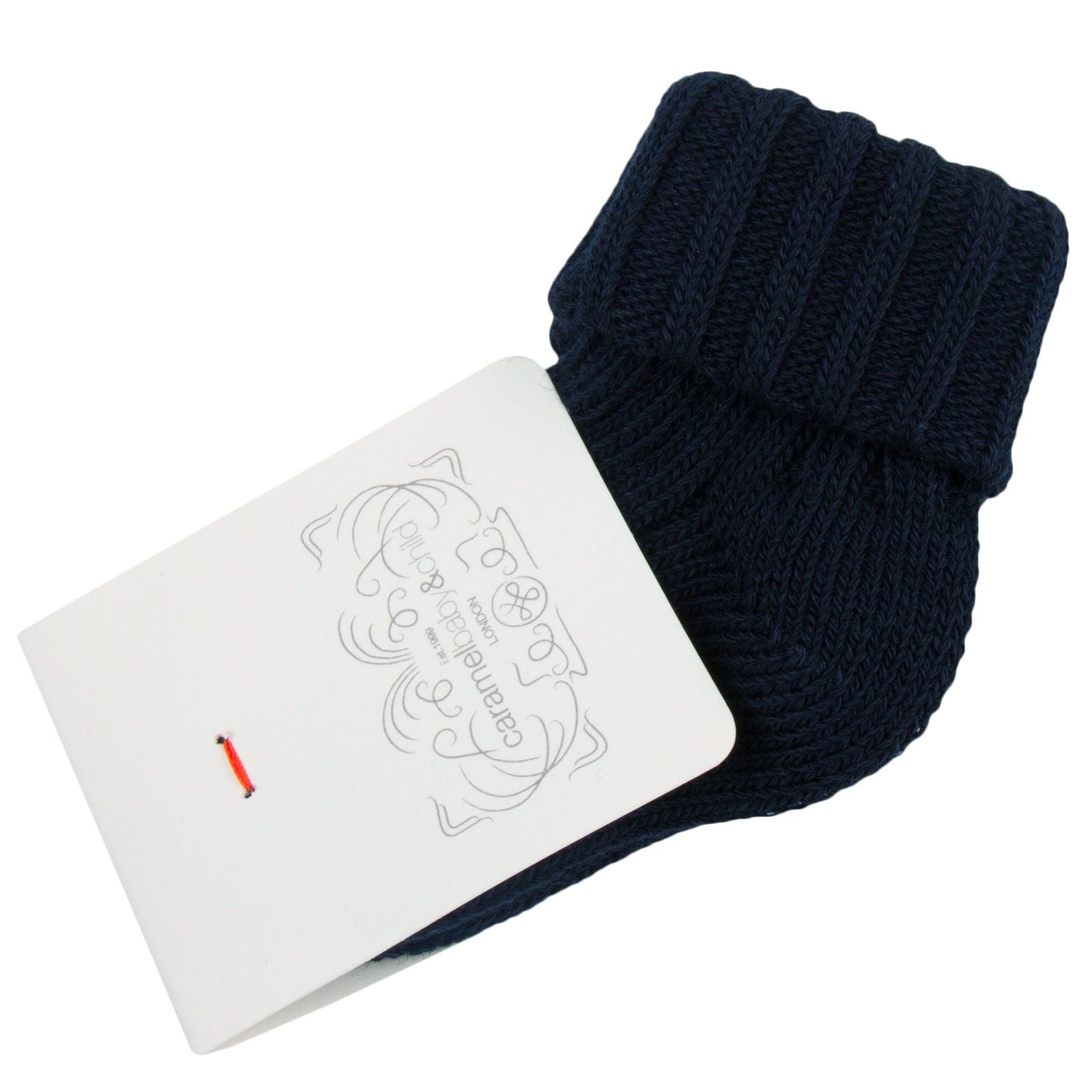 Baby Black Knitted Low Socks - CÉMAROSE | Children's Fashion Store - 2