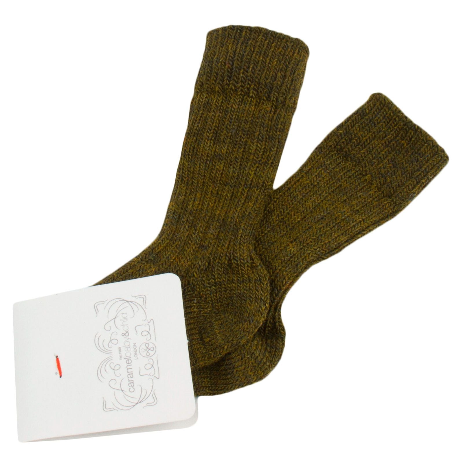 Baby Light Brown  Knitted Low Socks - CÉMAROSE | Children's Fashion Store - 3
