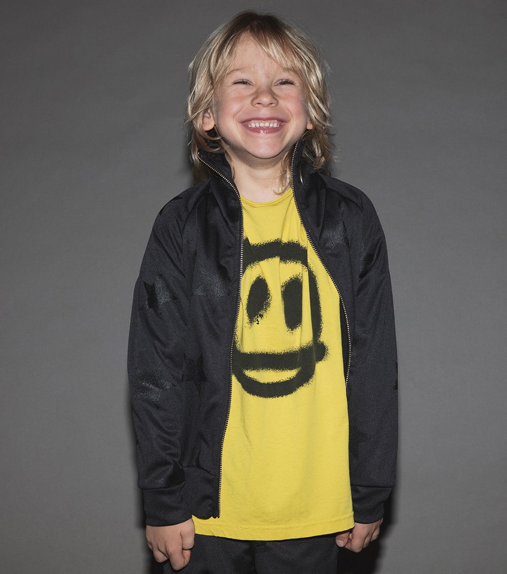 Boys & Girls Yellow Face T-Shirt