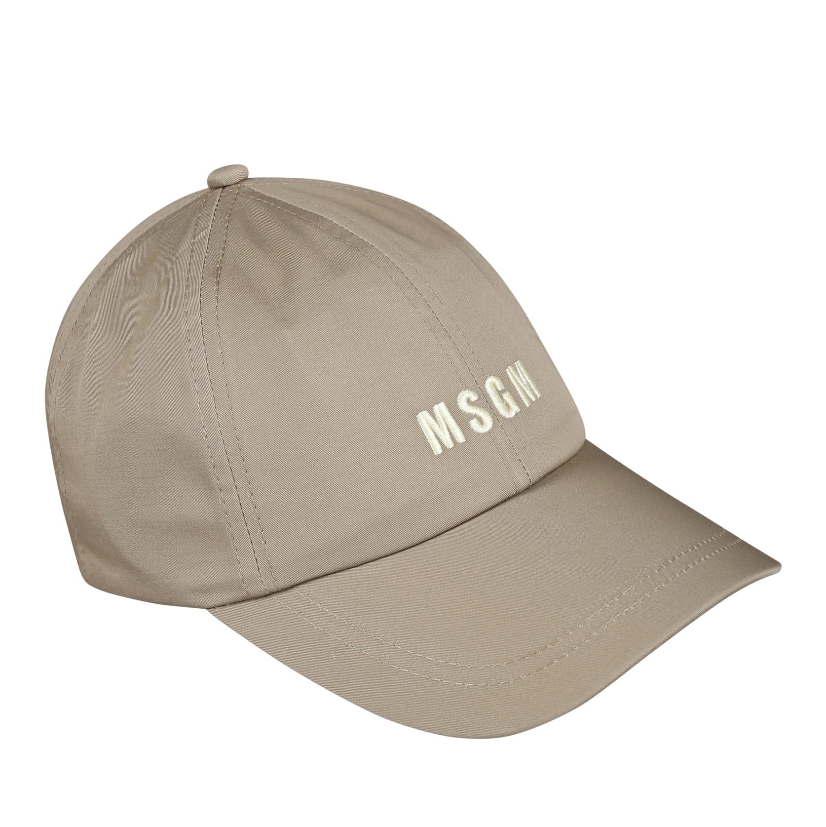 Boys & Girls Beige Logo Cap