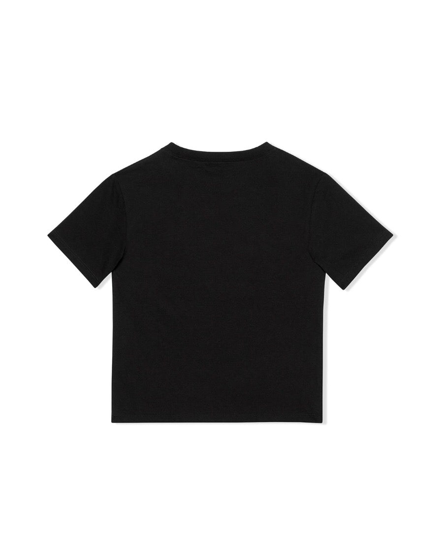 Boys & Girls Black GG T-Shirts