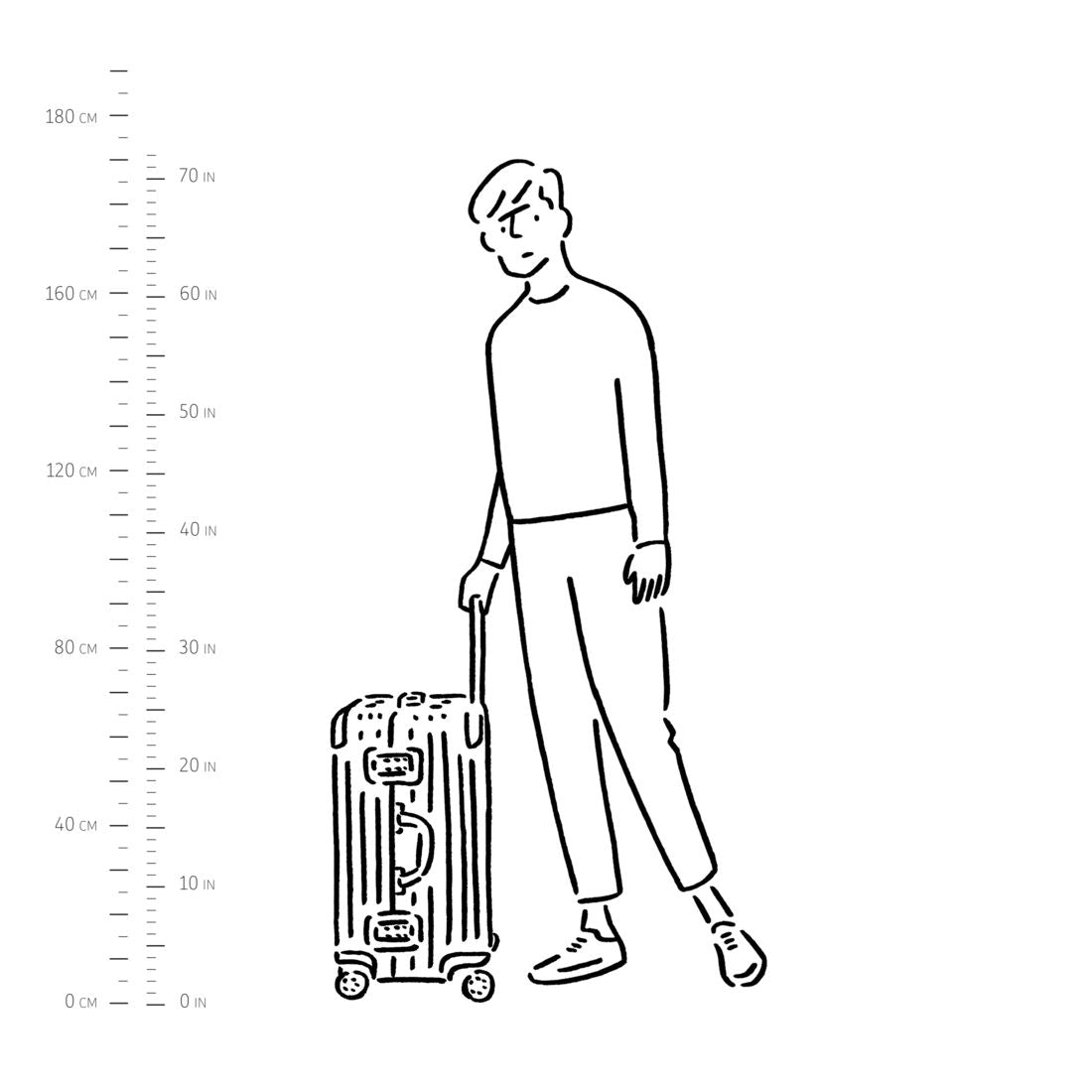 26寸Original Trunk S银色登机箱
