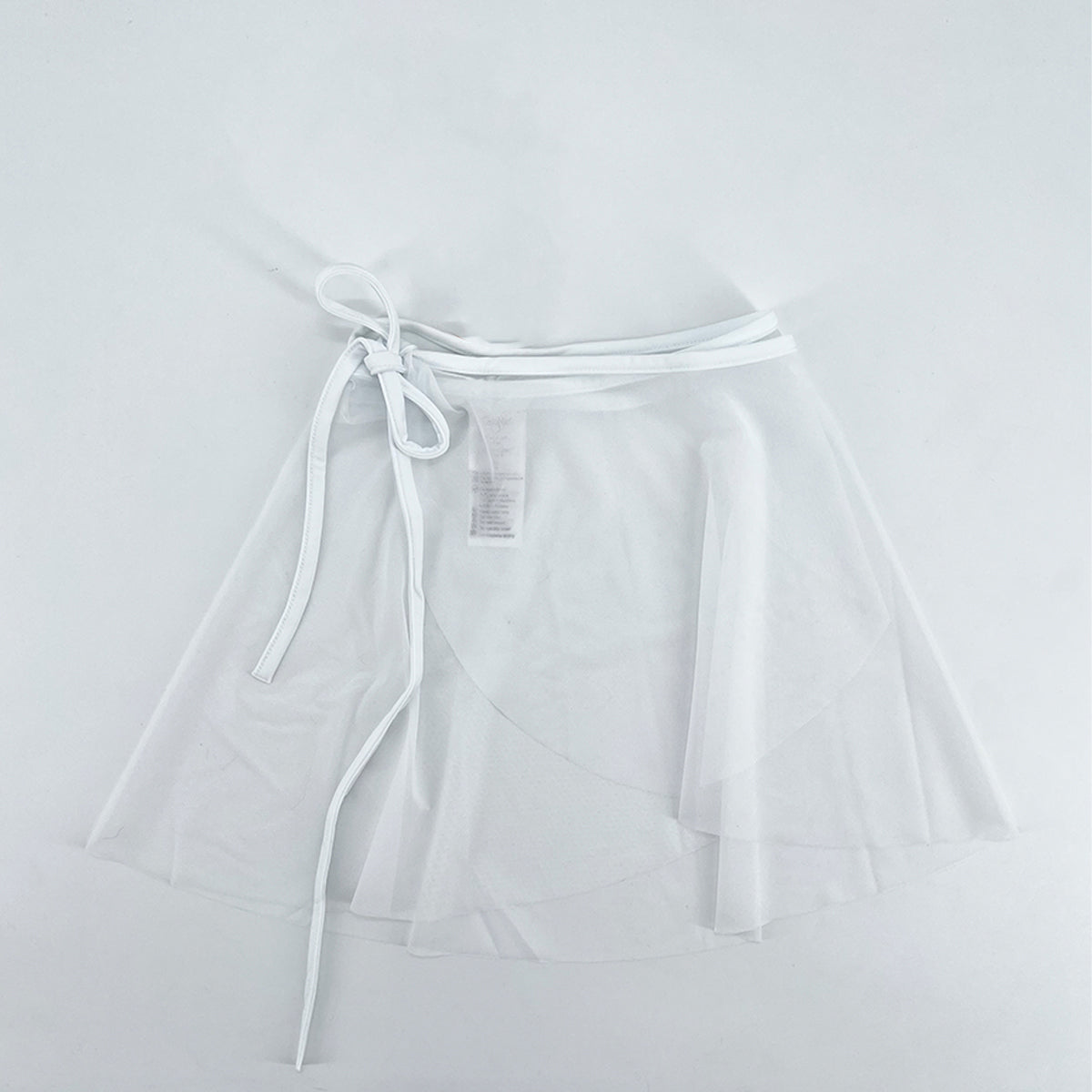 Girls White Ballet Skirt