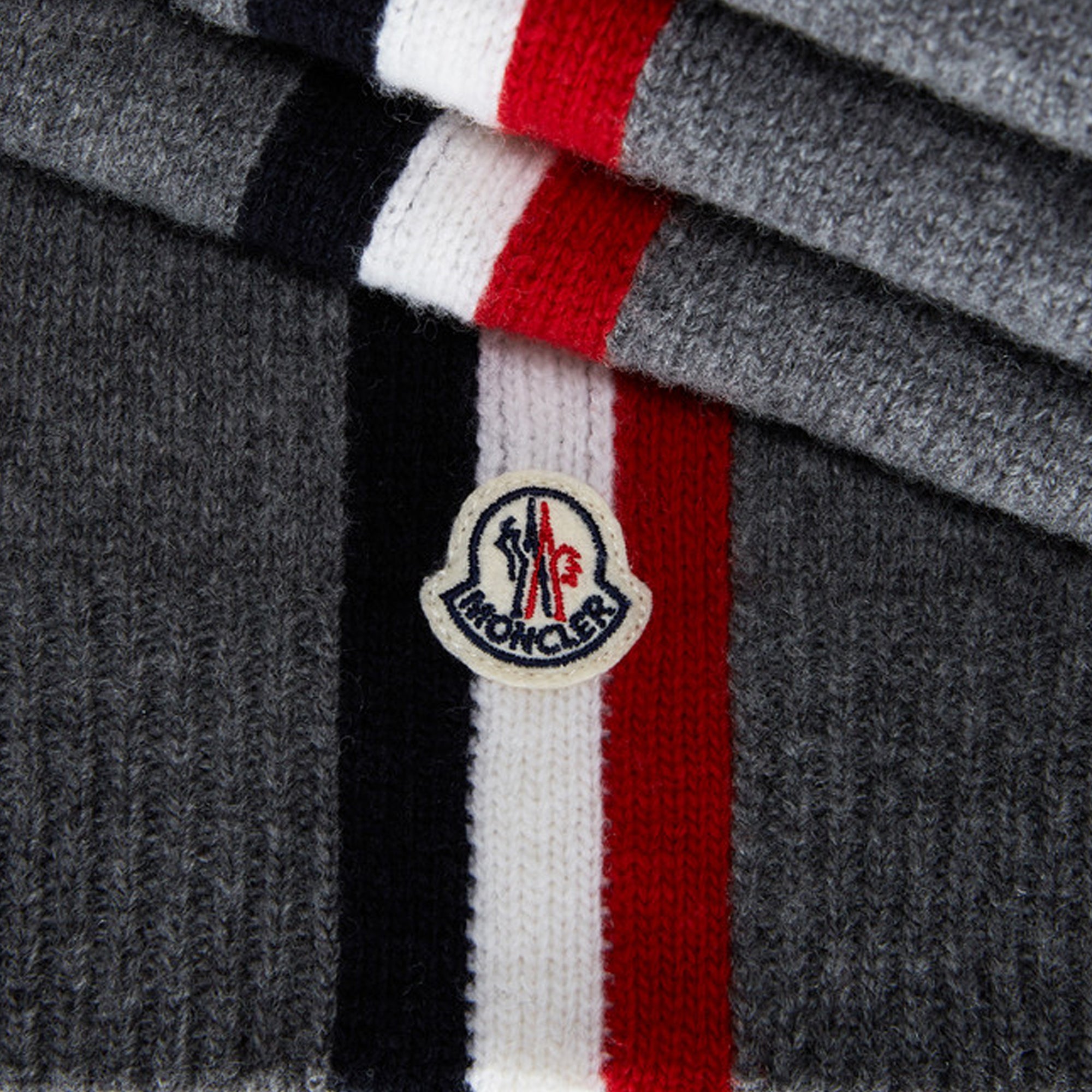 Boys Grey Virgin Wool Sacrf