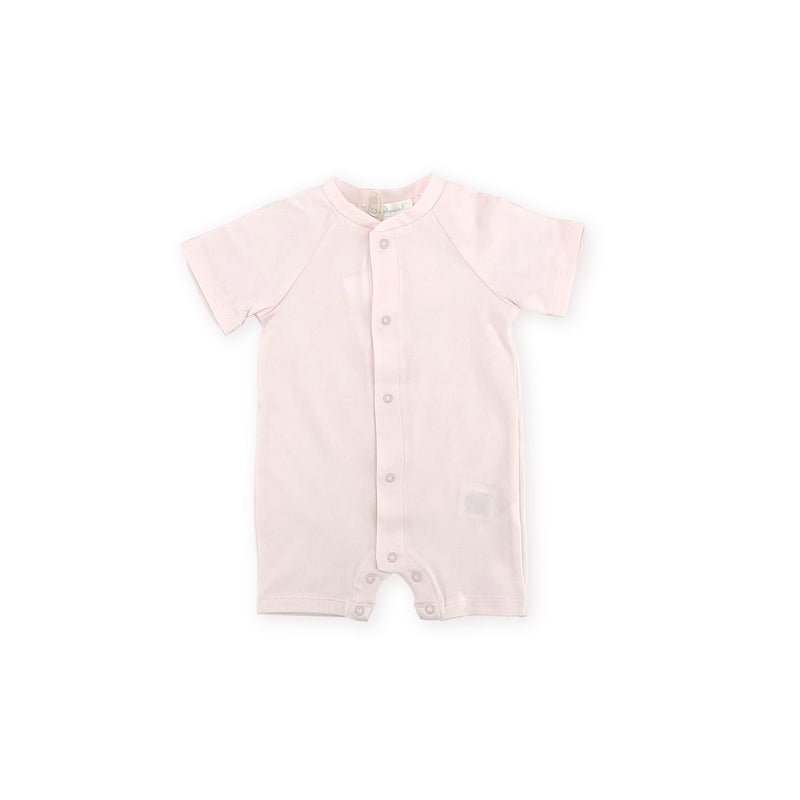 Baby Girls Pink Cotton Babysuit