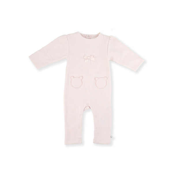 Baby Girls Pink Babysuit