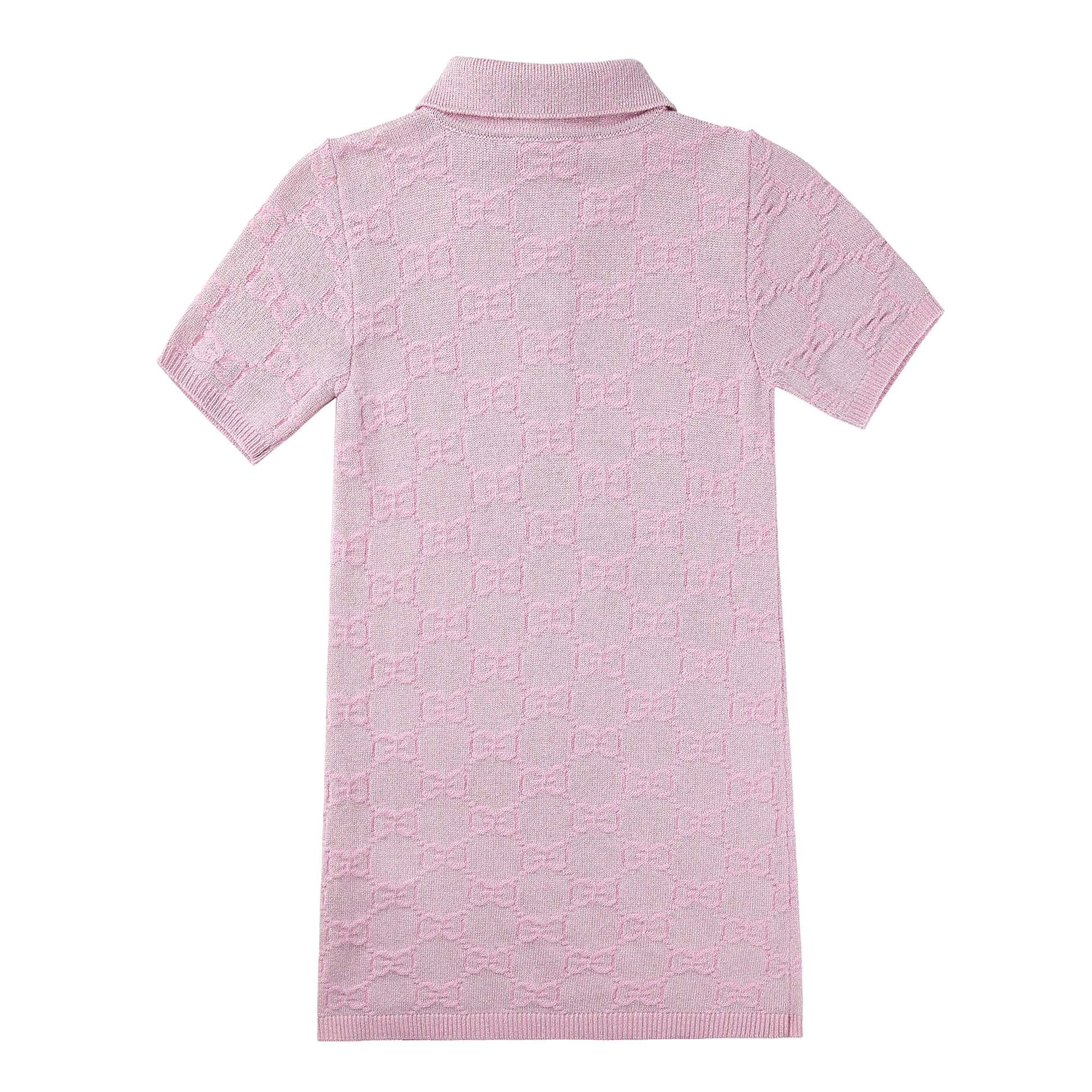 Baby Girls Pink Wool Dress
