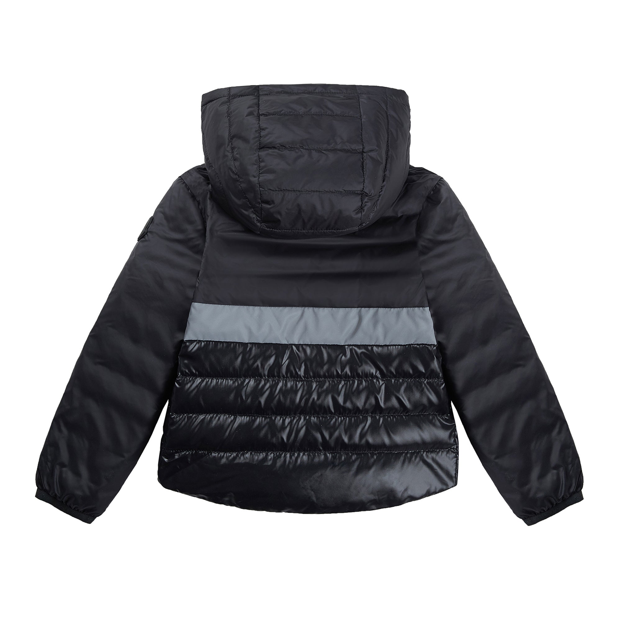 Boys Black "VERDUN" Padded Down Jacket