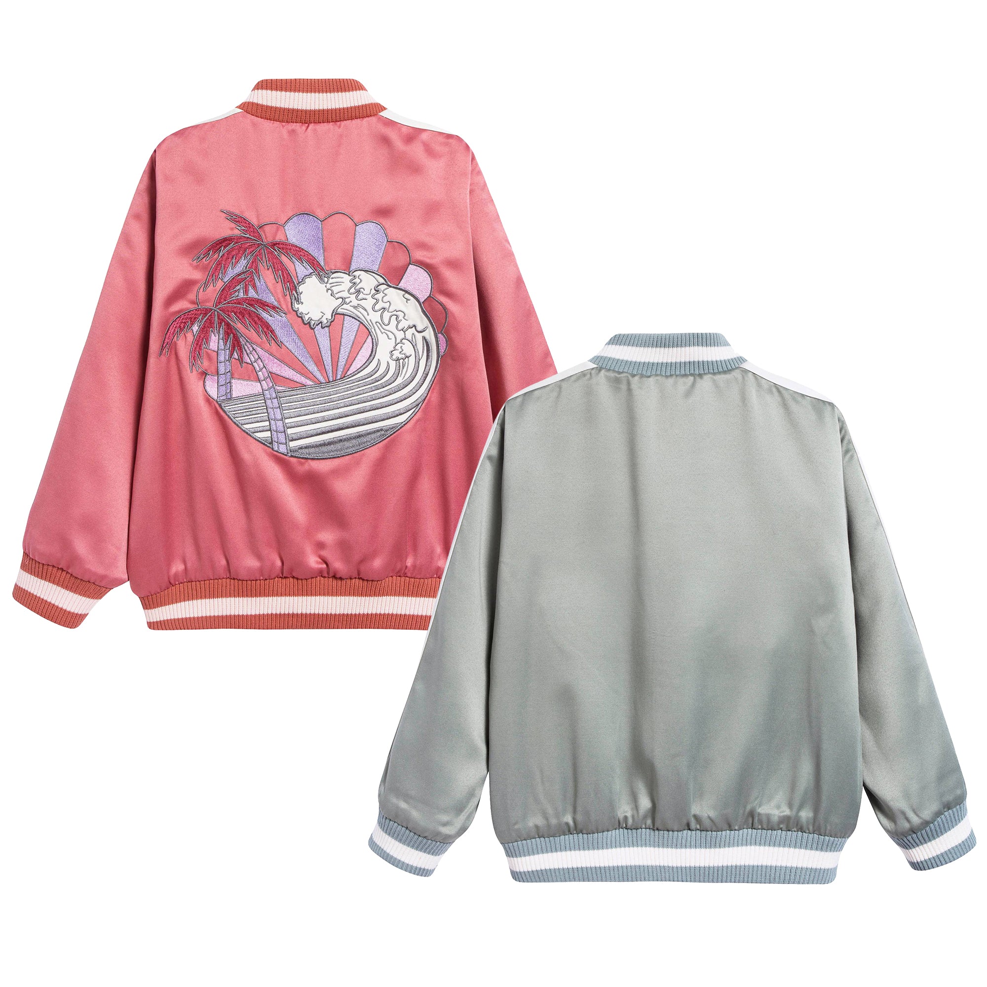 Girls Pink 'Willow' Reversible Jacket
