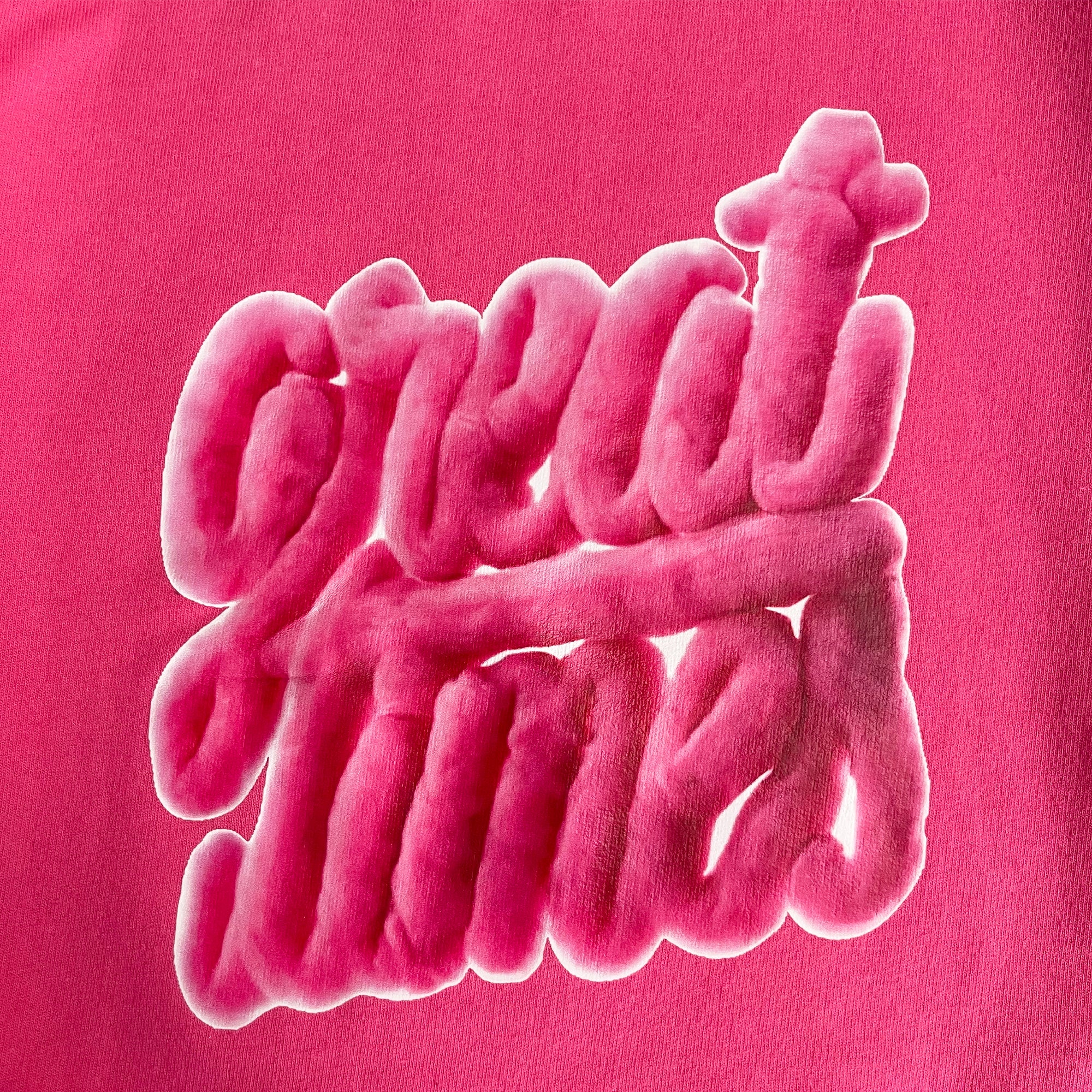 Boys & Girls Pink Cotton T-Shirt