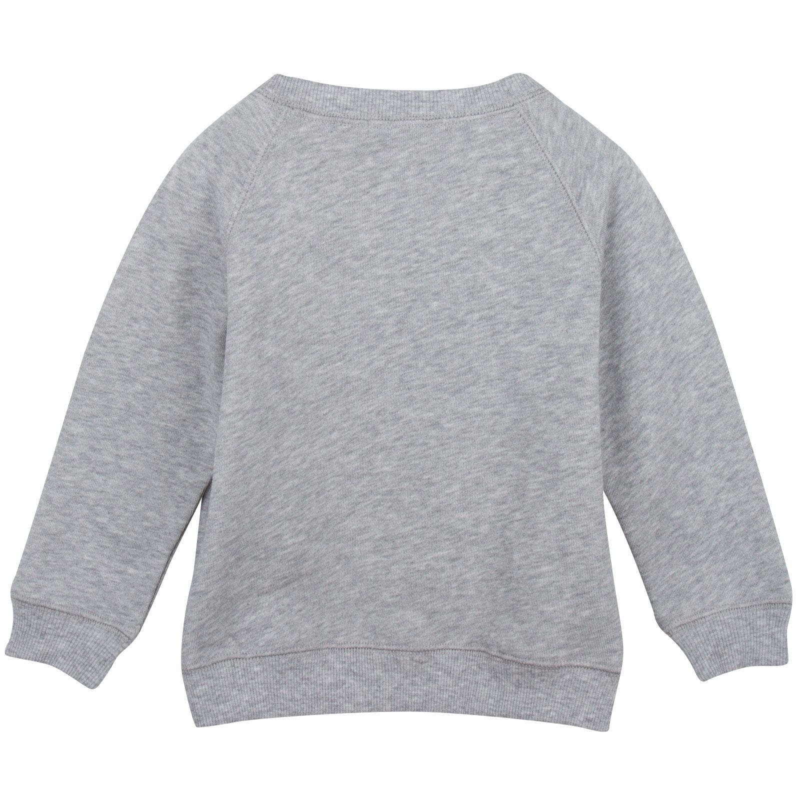 Billy Boys Grey Stella Super Heroes Printed Jersey Sweatshirt - CÉMAROSE | Children's Fashion Store - 2