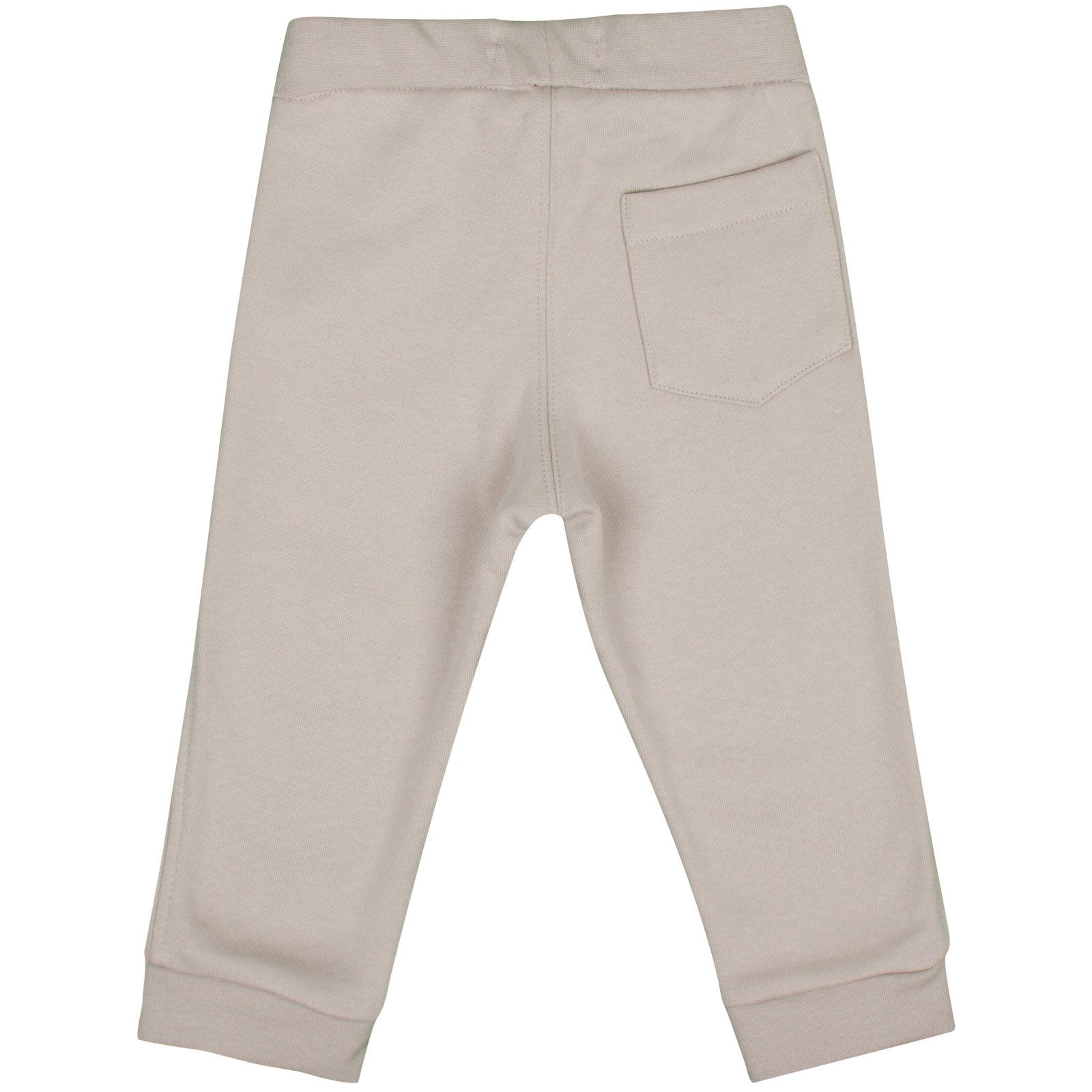 Baby Boys Beige Tracksuit With Check Lined Hood - CÉMAROSE | Children's Fashion Store - 5