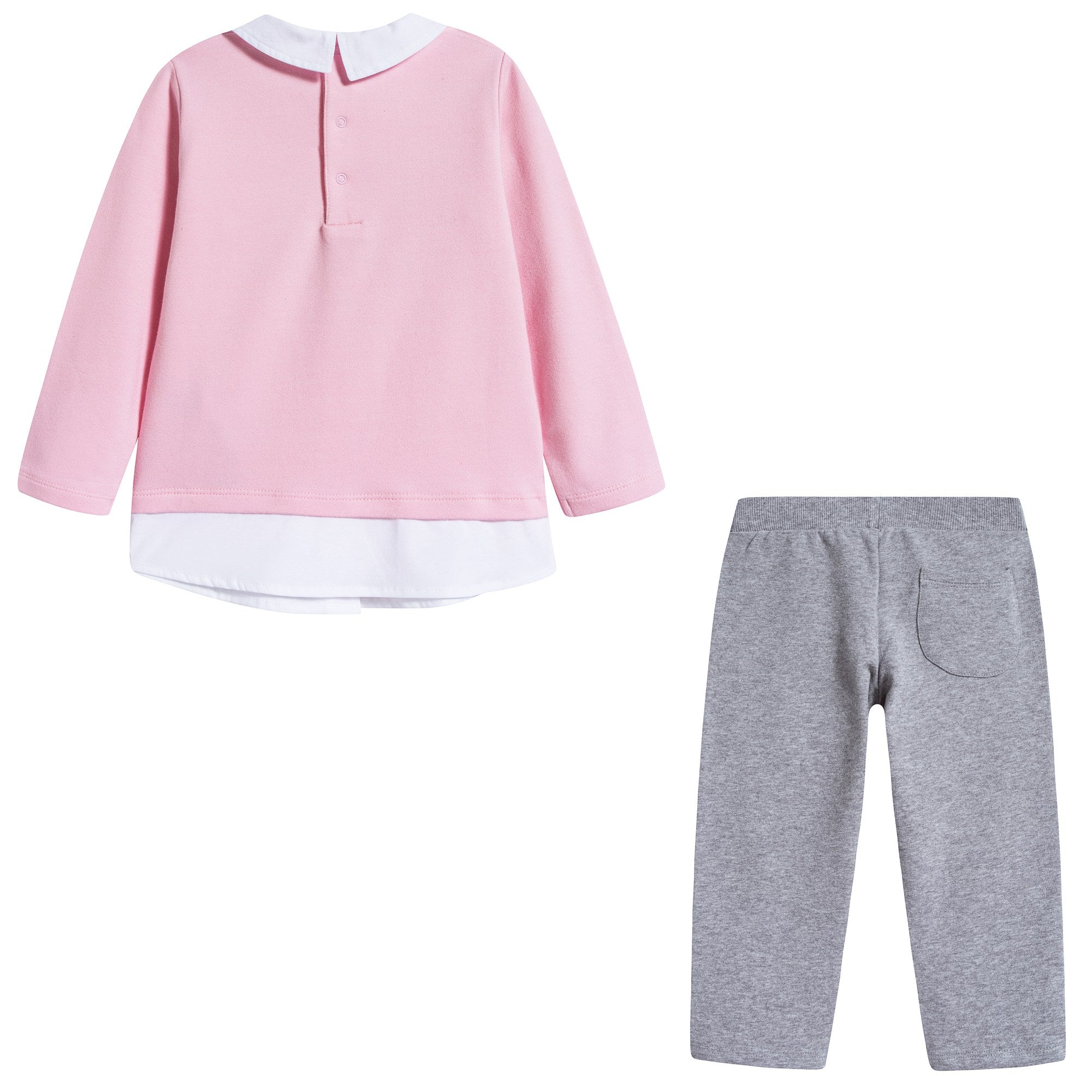 Baby Girls Pink Cotton Sets