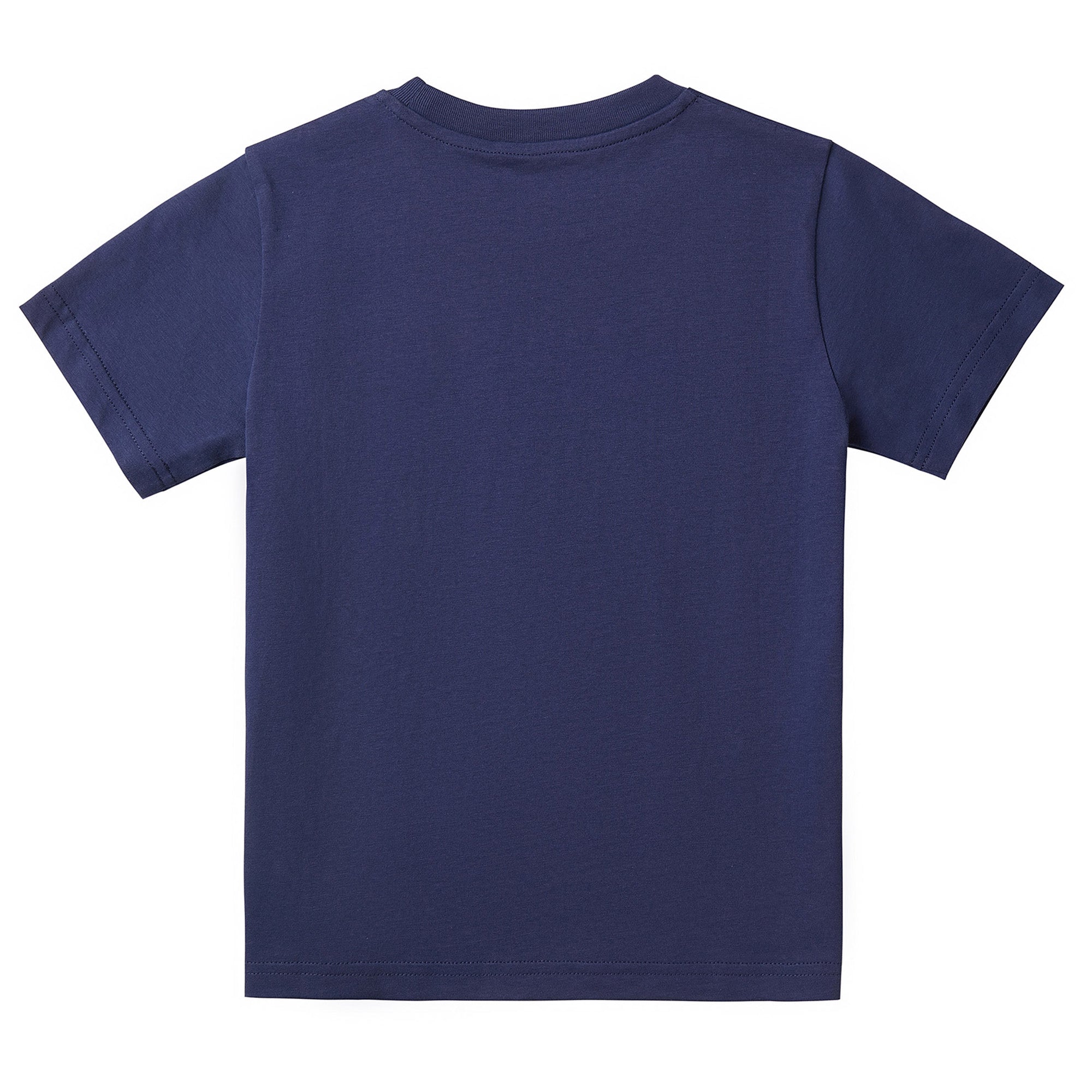 Boys Blue Cotton T-shirt