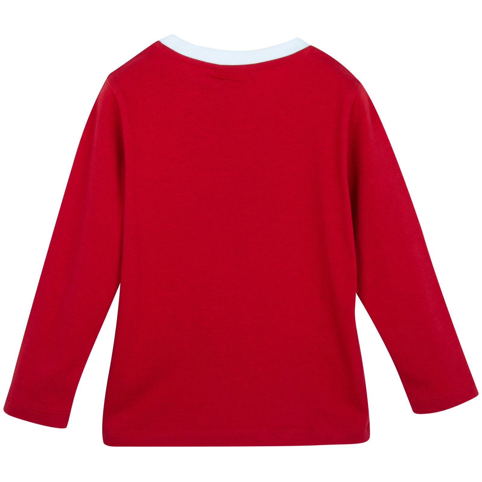 Boys Red Printed Monster Cotton T-Shirt - CÉMAROSE | Children's Fashion Store - 2