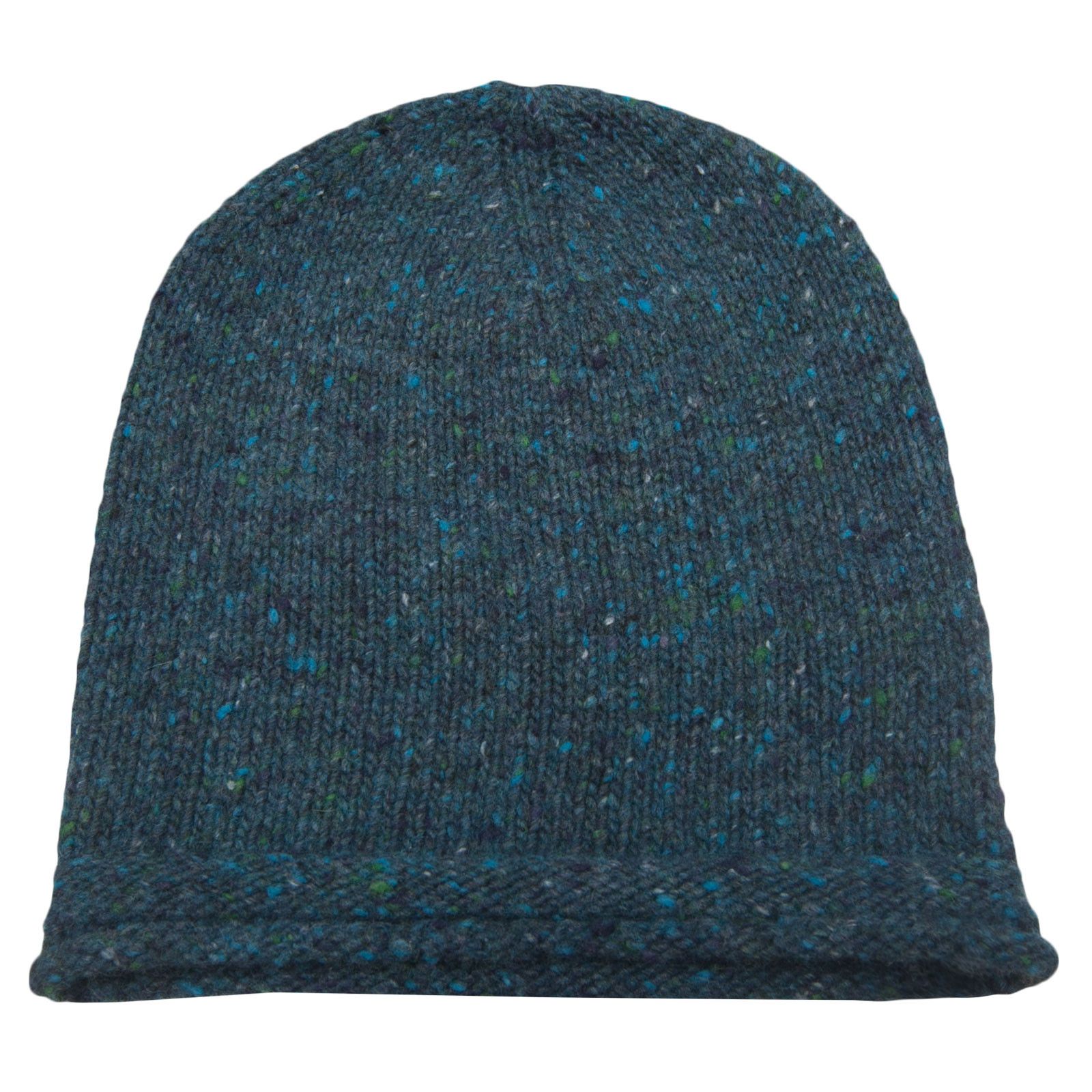Boys Navy Blue Knitted Wool Hat - CÉMAROSE | Children's Fashion Store - 2