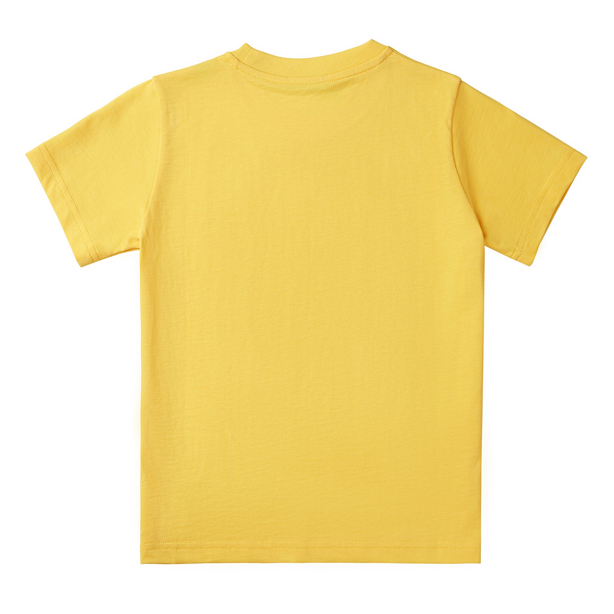 Boys Bright Yellow Cotton T-shirt