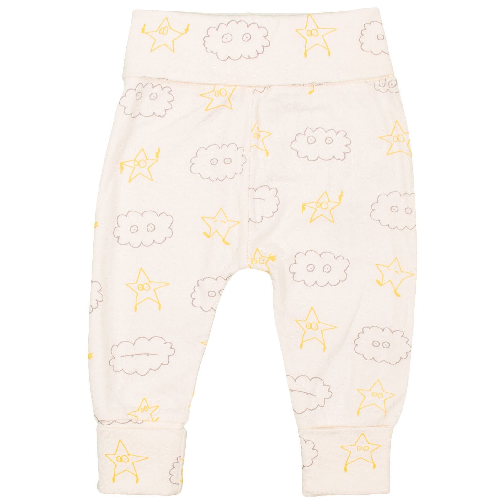 Buster/Feather Baby Ivory Stars&Clouds Print Top&Trousers - CÉMAROSE | Children's Fashion Store - 4