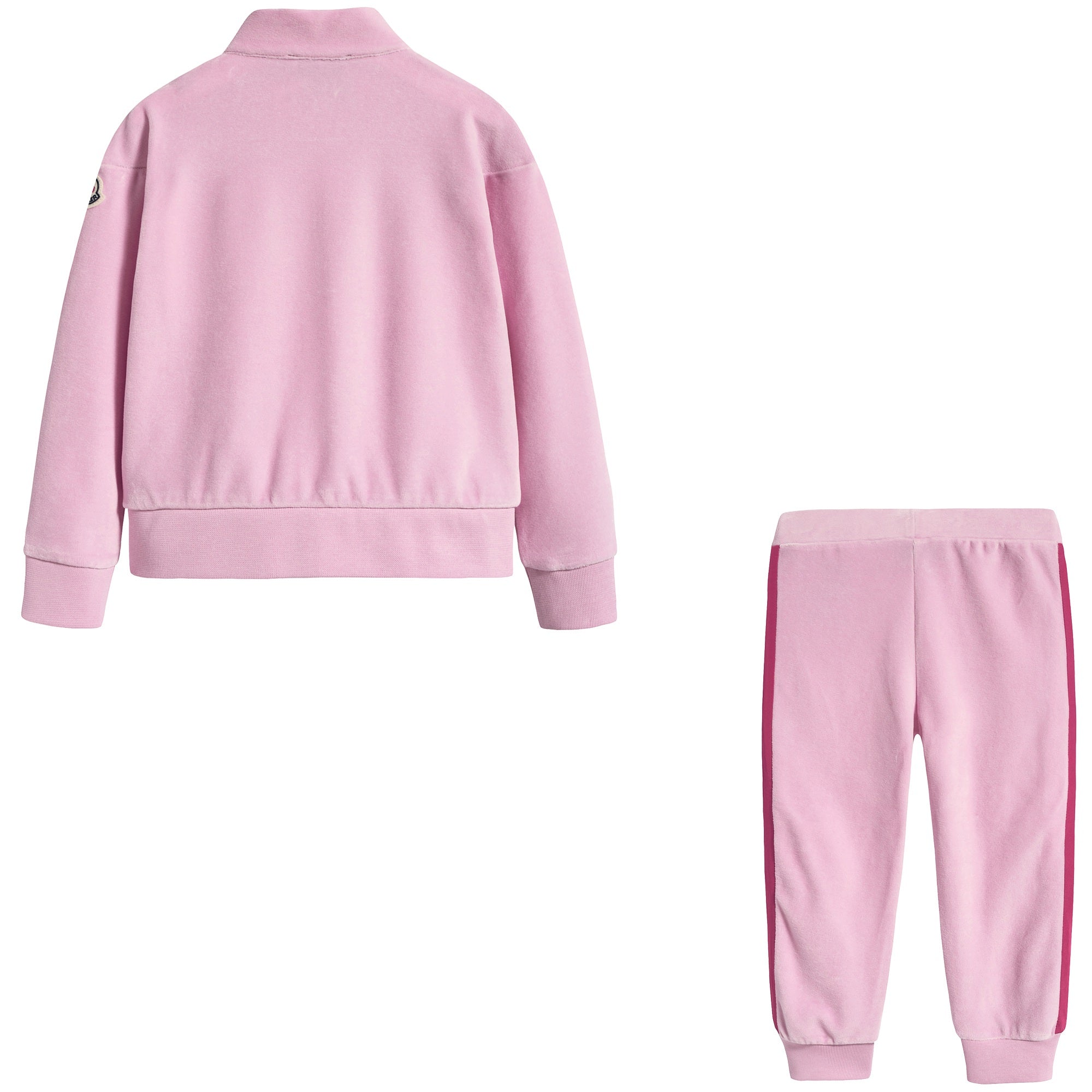 Baby Girls Pink "COMPLETO MAGLIA" Cotton Set