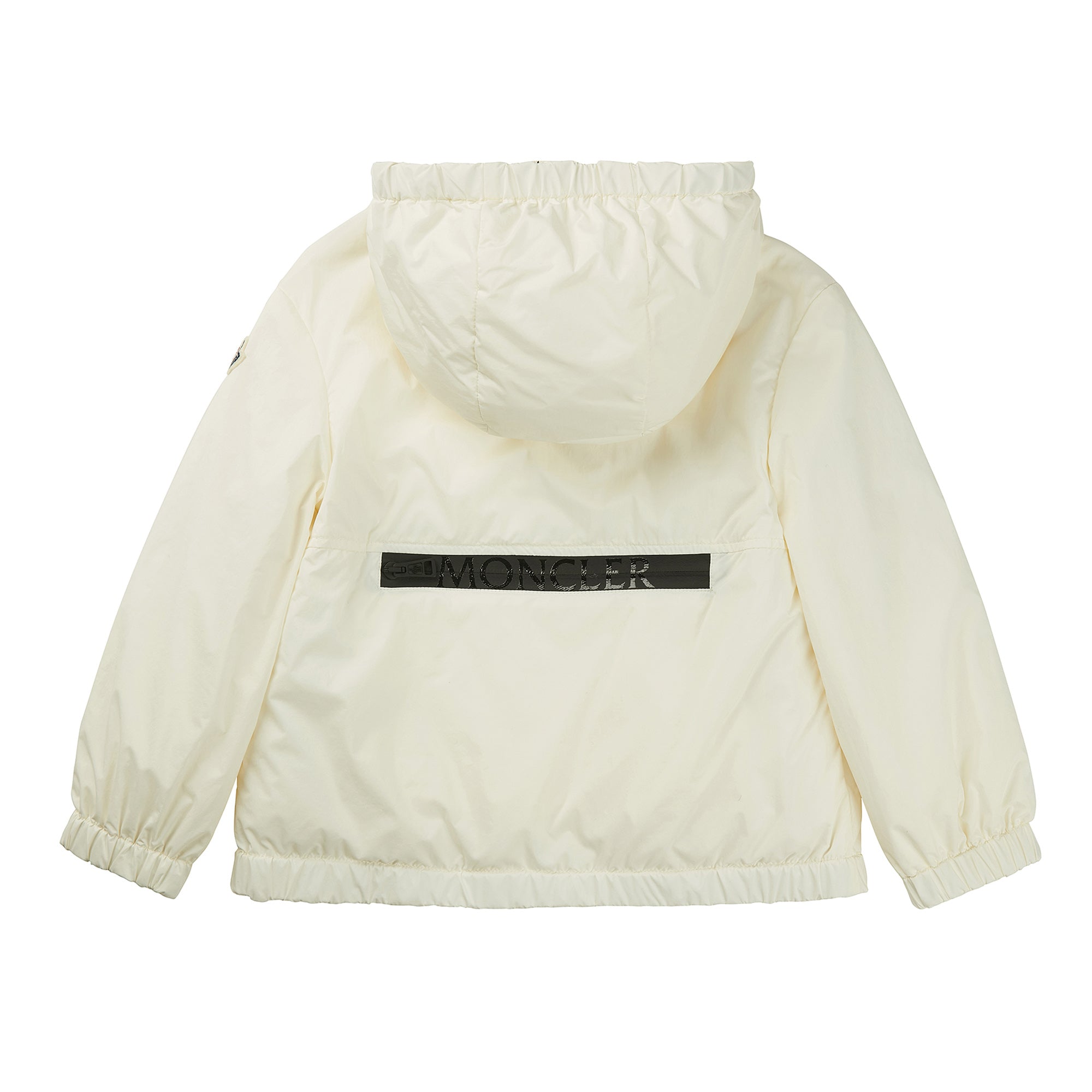 Girls White Down padded Hooded Jacket